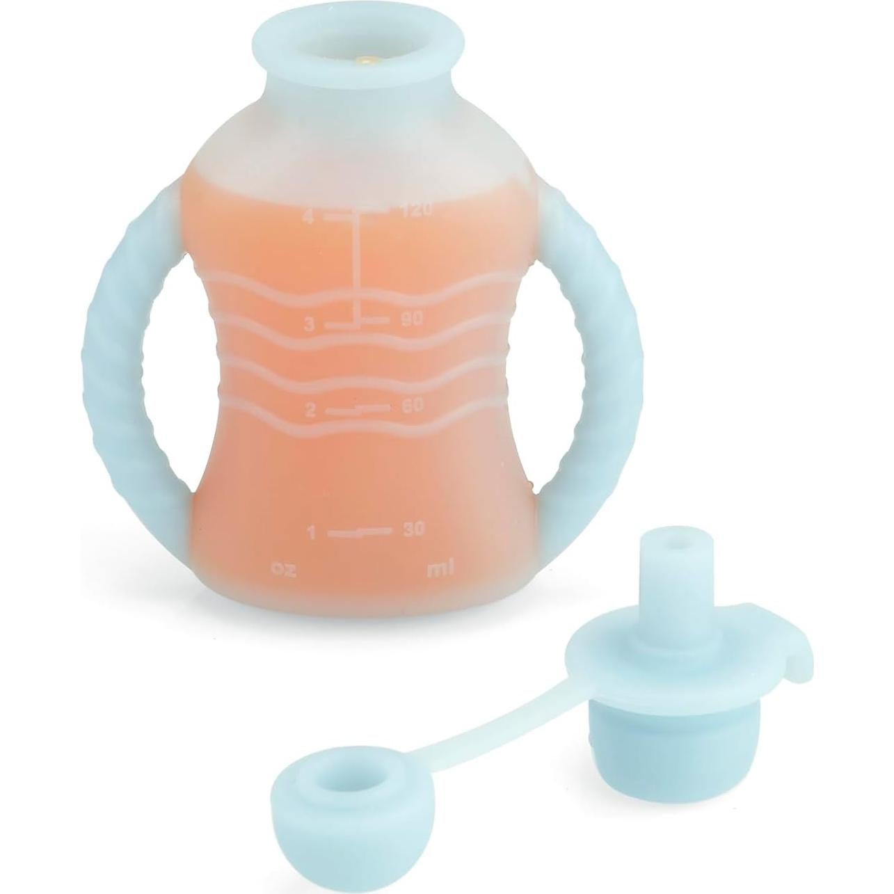 Bolsas de Silicona Reutilizables PandaEar 120 ml para Bebé