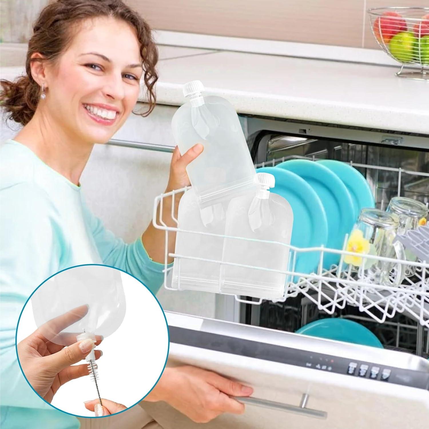 Kit de Relleno de Bolsas de Comida Reutilizables Newmemo 6PCS