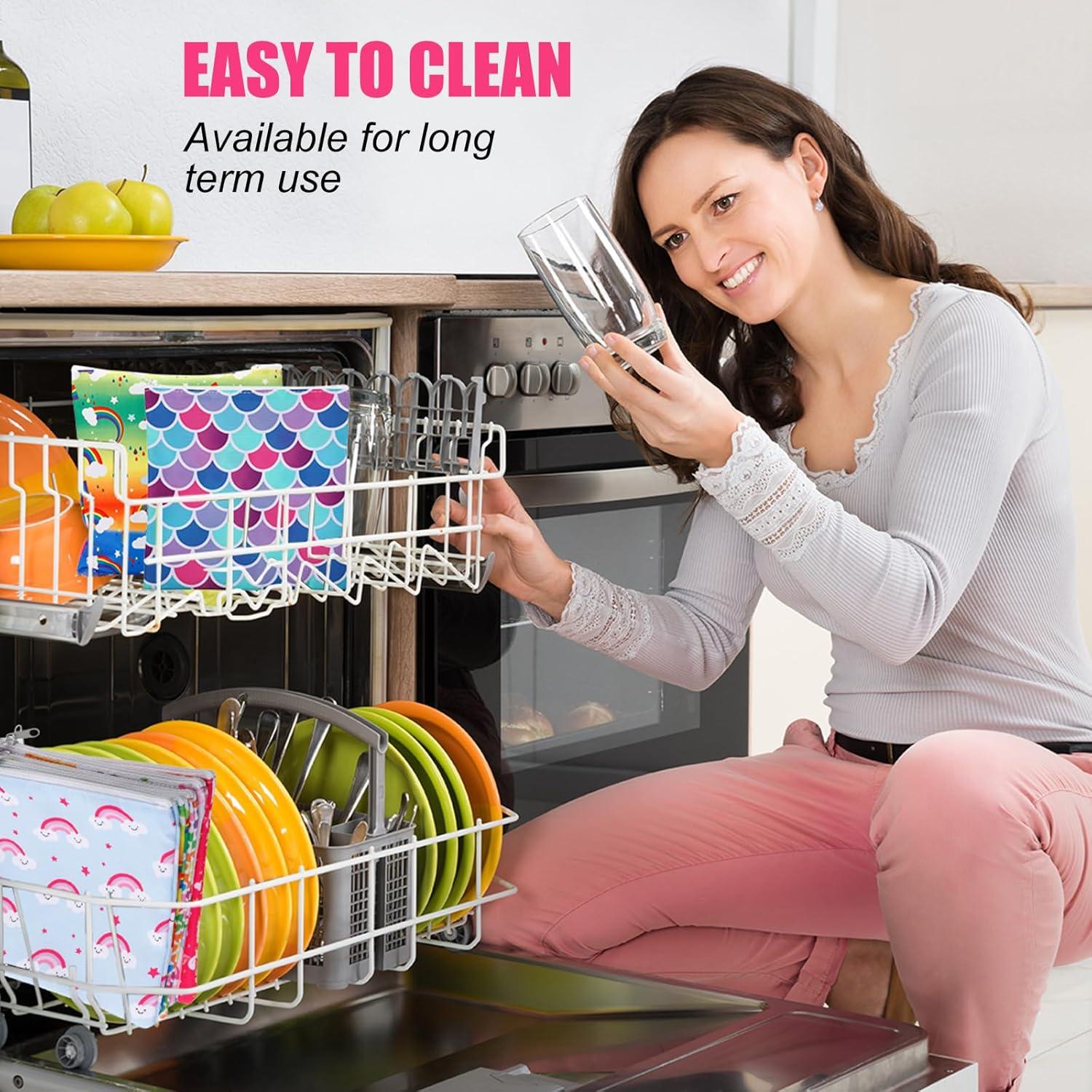 Bolsas Reutilizables para Sándwich Ctosree 6 Piezas Multicolor