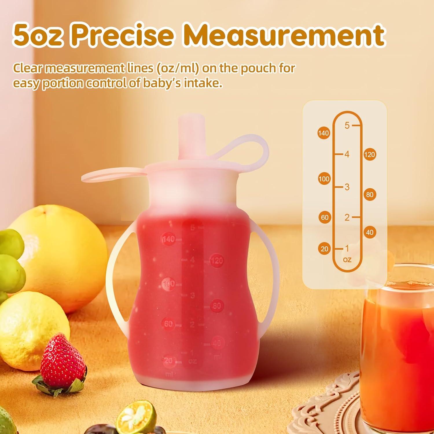 Bolsas de Silicona Reutilizables SHGMEET 148 ml - 4 Piezas