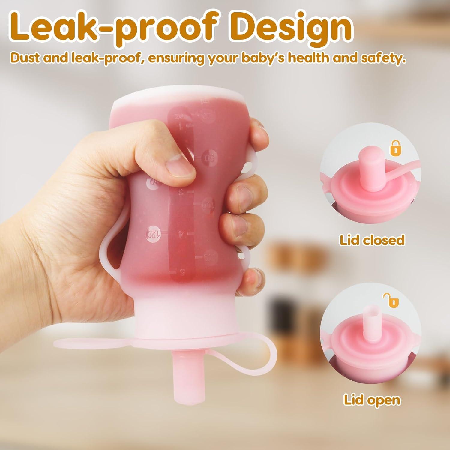 Bolsas de Silicona Reutilizables SHGMEET 148 ml - 4 Piezas