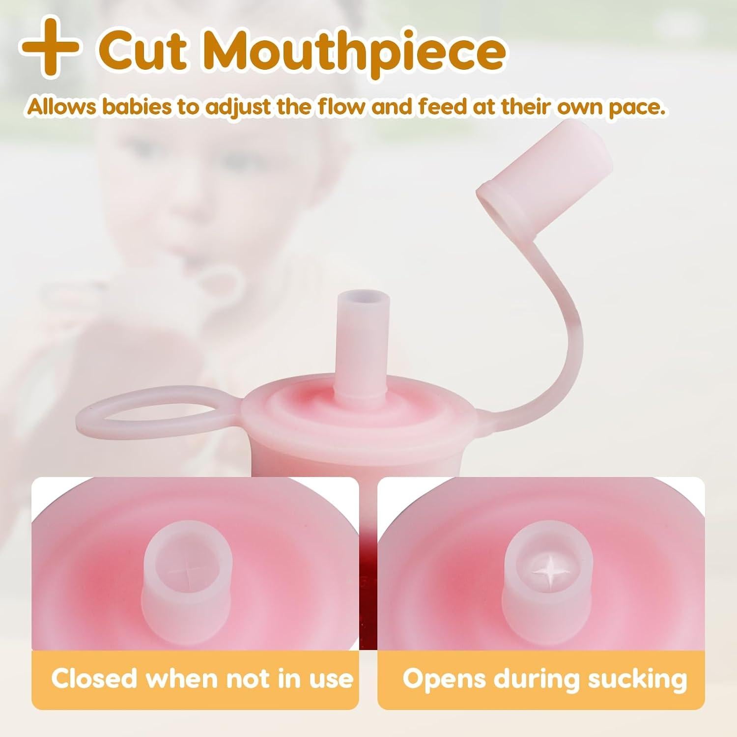 Bolsas de Silicona Reutilizables SHGMEET 148 ml - 4 Piezas