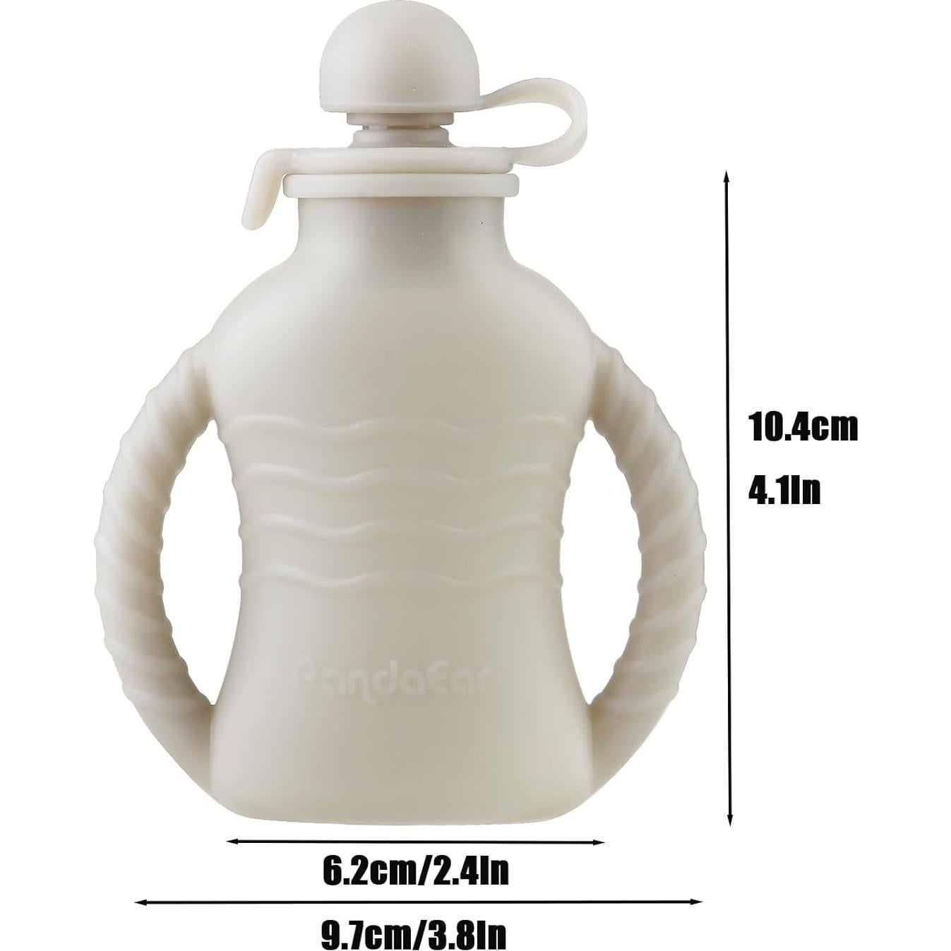 Bolsas de Silicona Reutilizables PandaEar 4oz para Bebé