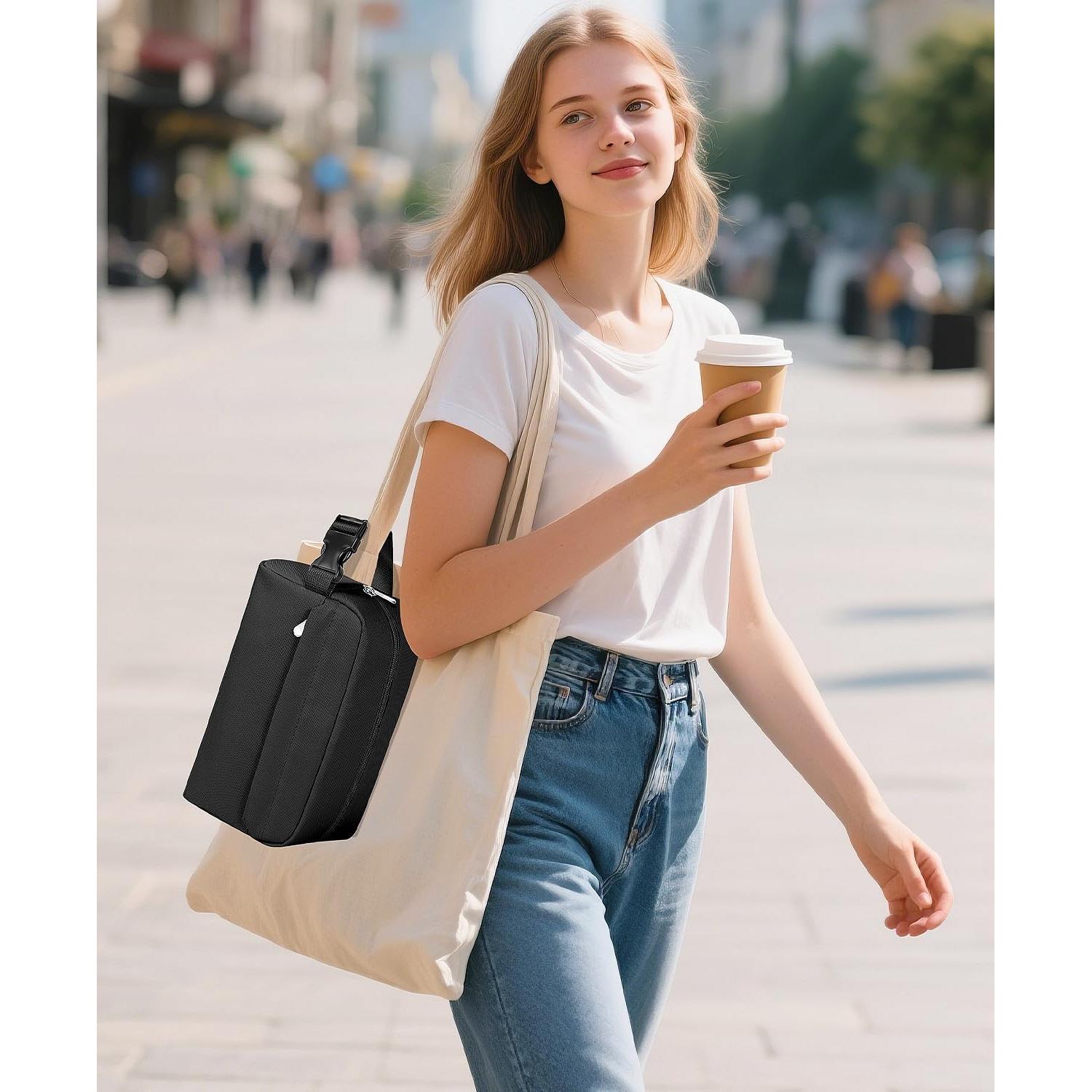 Bolsa de Almuerzo Aislada Neverwhy Pequeña 3L Negra