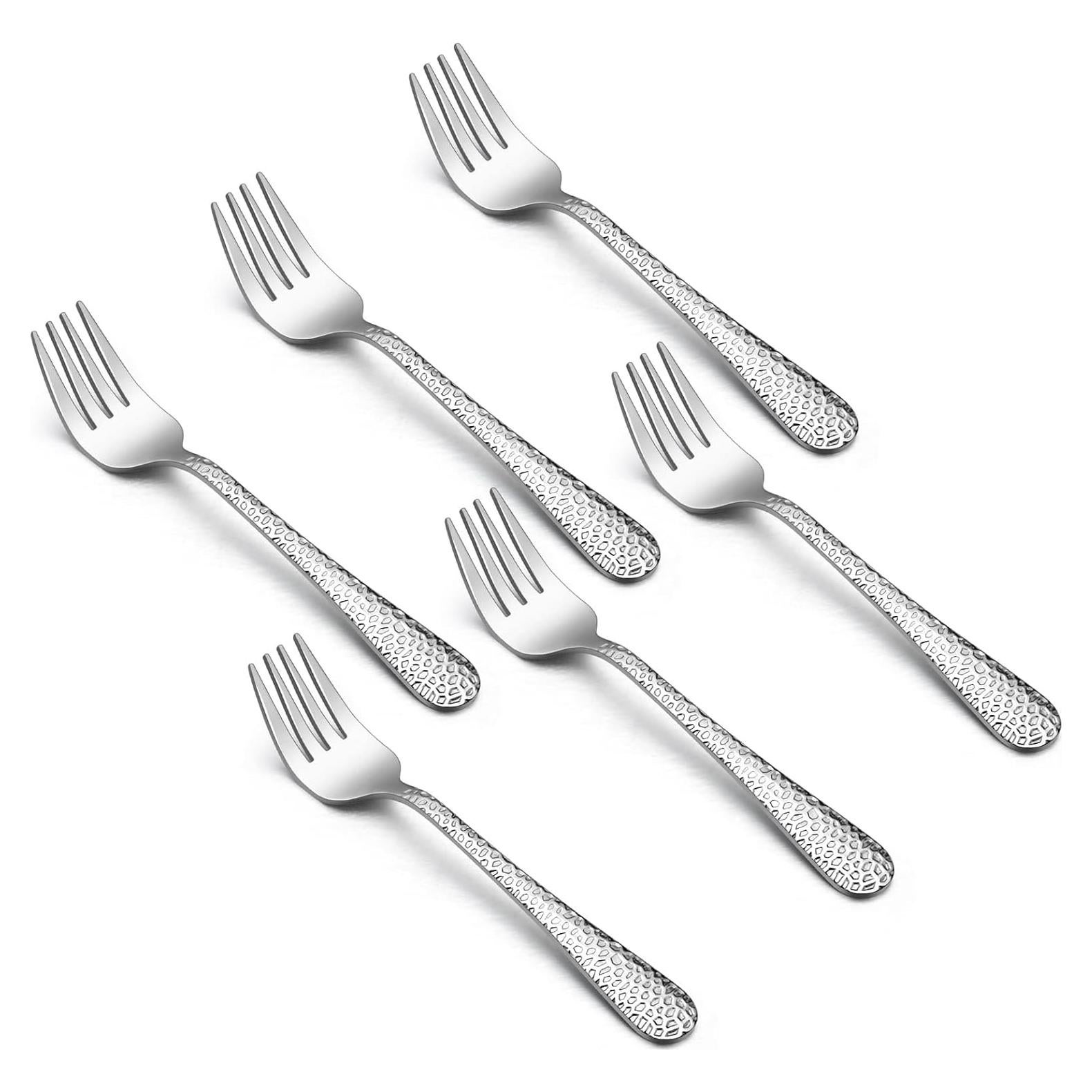 Set de 6 Tenedores para Niños TeamFar de Acero Inoxidable