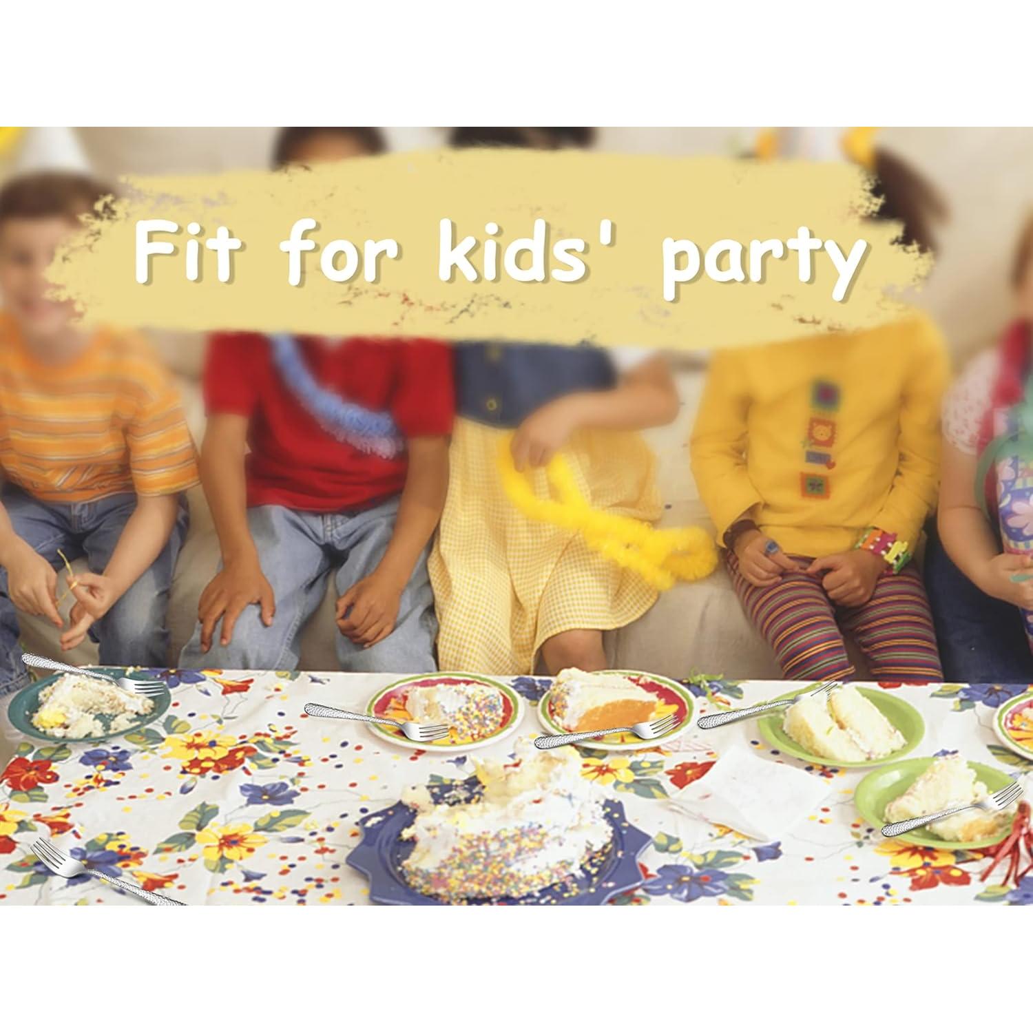 Set de 6 Tenedores para Niños TeamFar de Acero Inoxidable