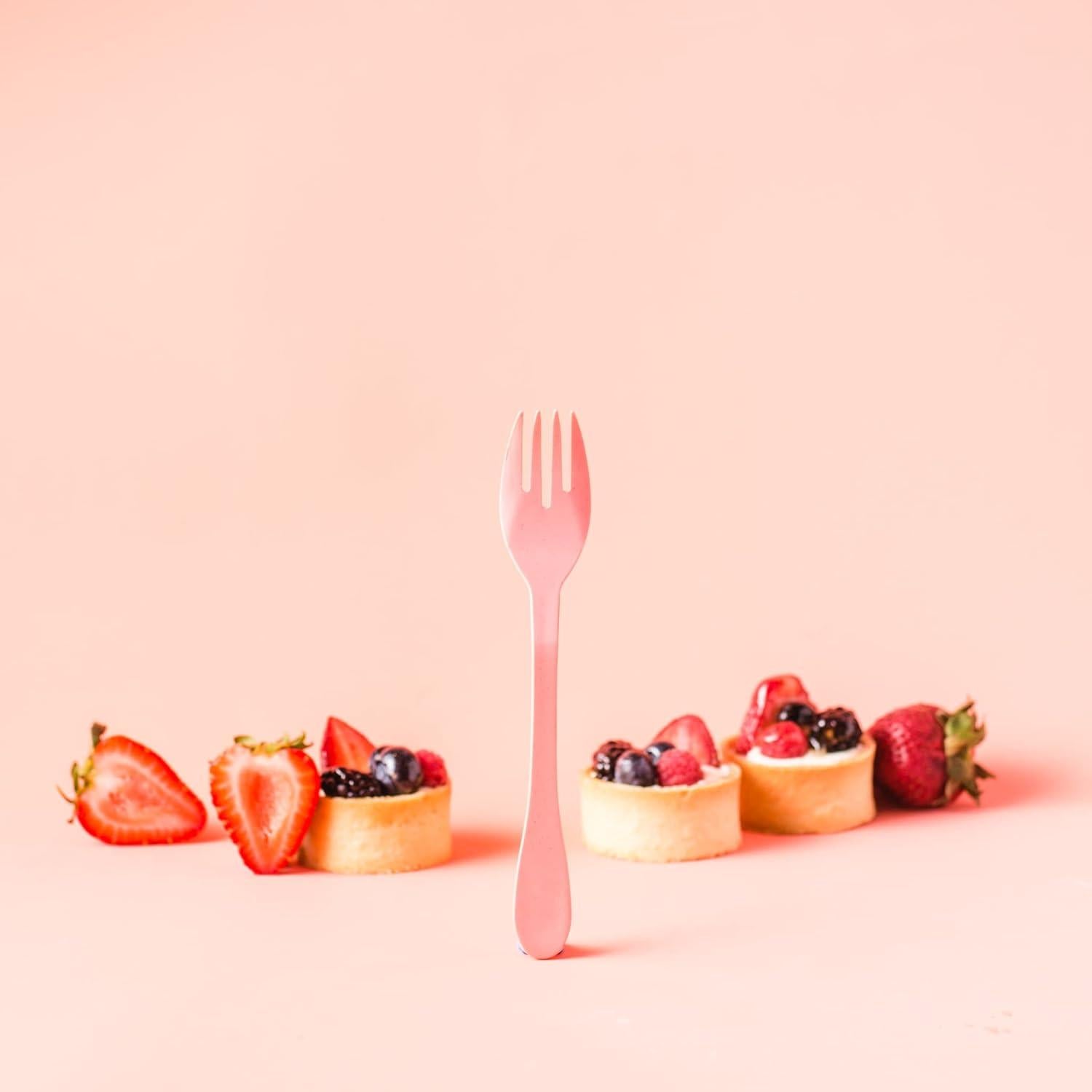 Set de Utensilios Reutilizables Knork Eco 6 Piezas Bambú