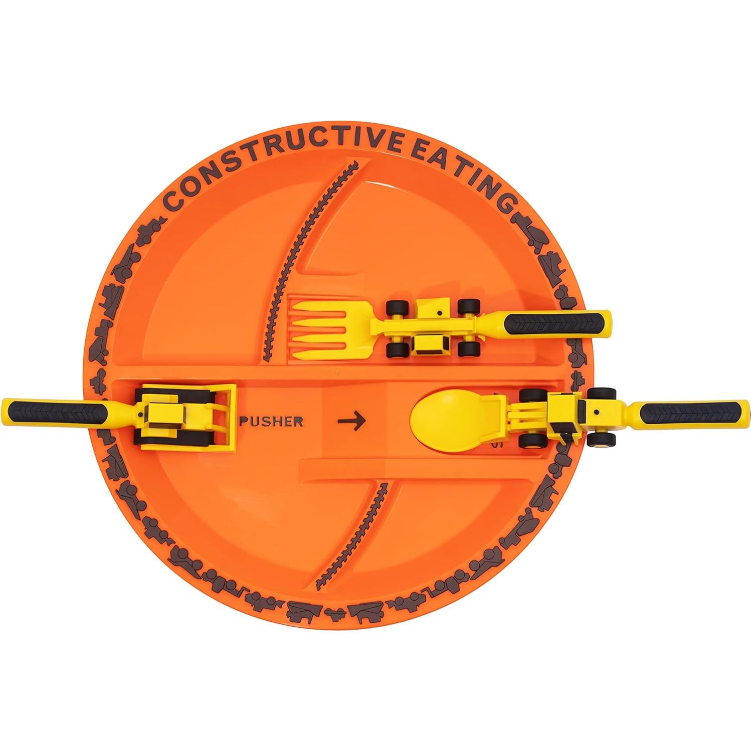 Juego de Vajilla para Niños Constructive Eating - Platos Divididos