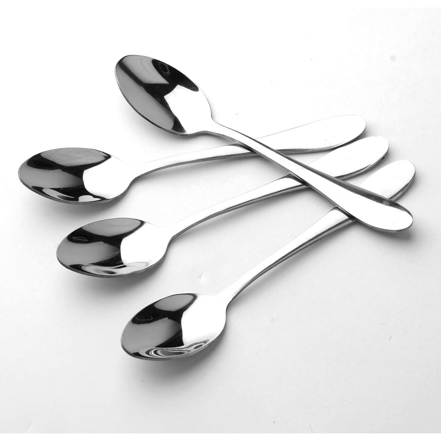 Juego de 12 Piezas Cucharas y Tenedores de Acero Inoxidable JIAKAI