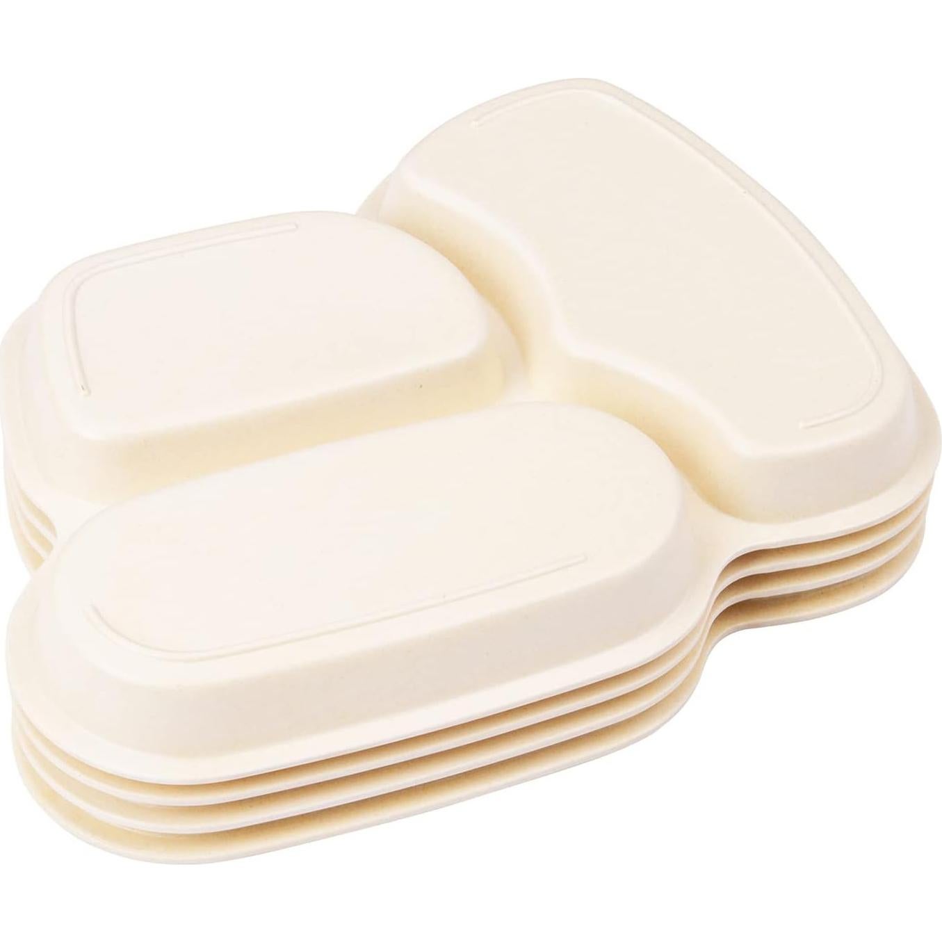 Juego de Platos para Niños Nohlerlife Excavadoras 3 Piezas