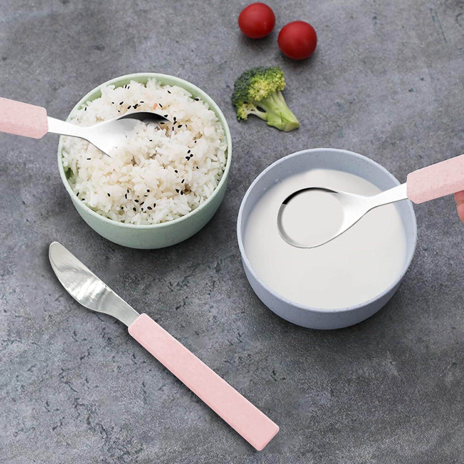 Set de Cubiertos Portátiles para Niños VANRA 3 Piezas Acero Inoxidable