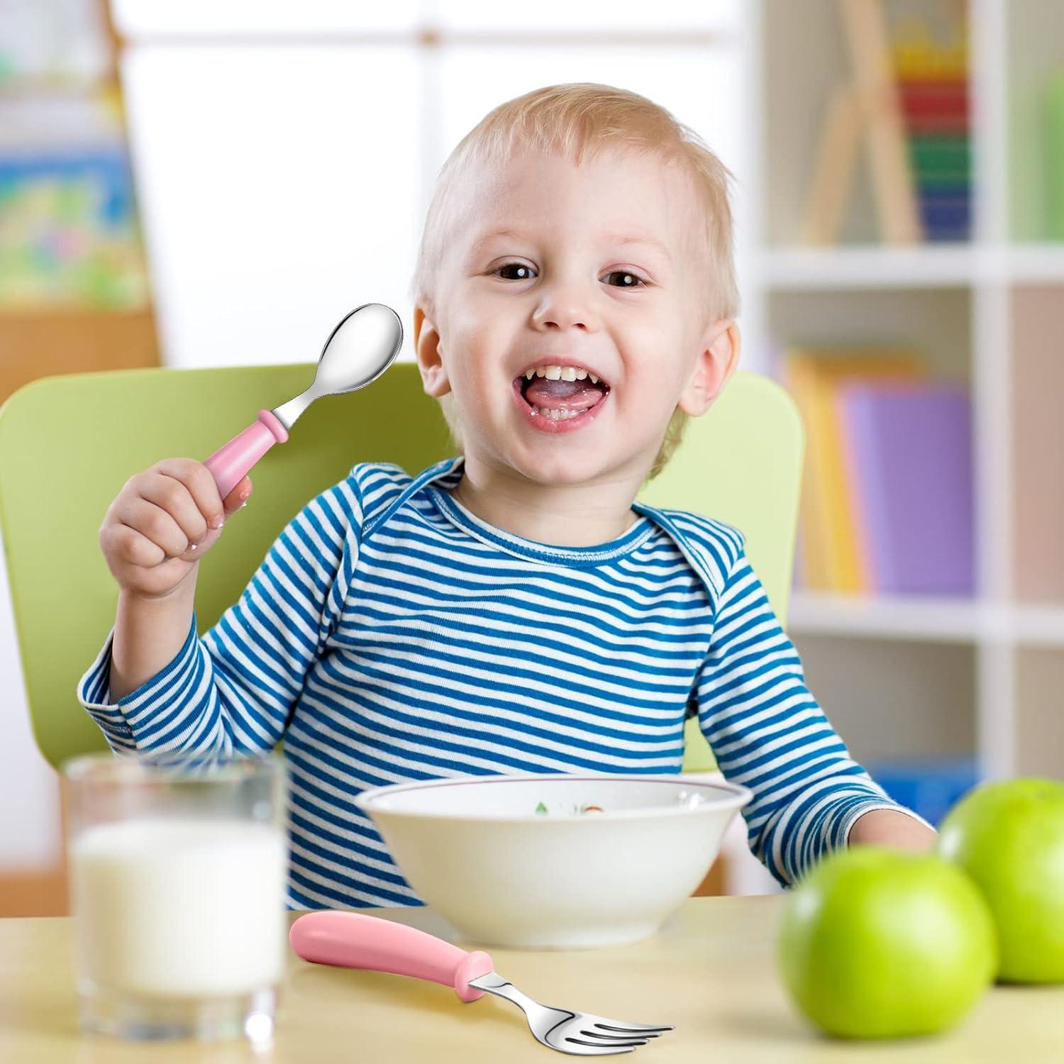 Set de Cubiertos para Niños Honeydak 24 Piezas Acero Inoxidable