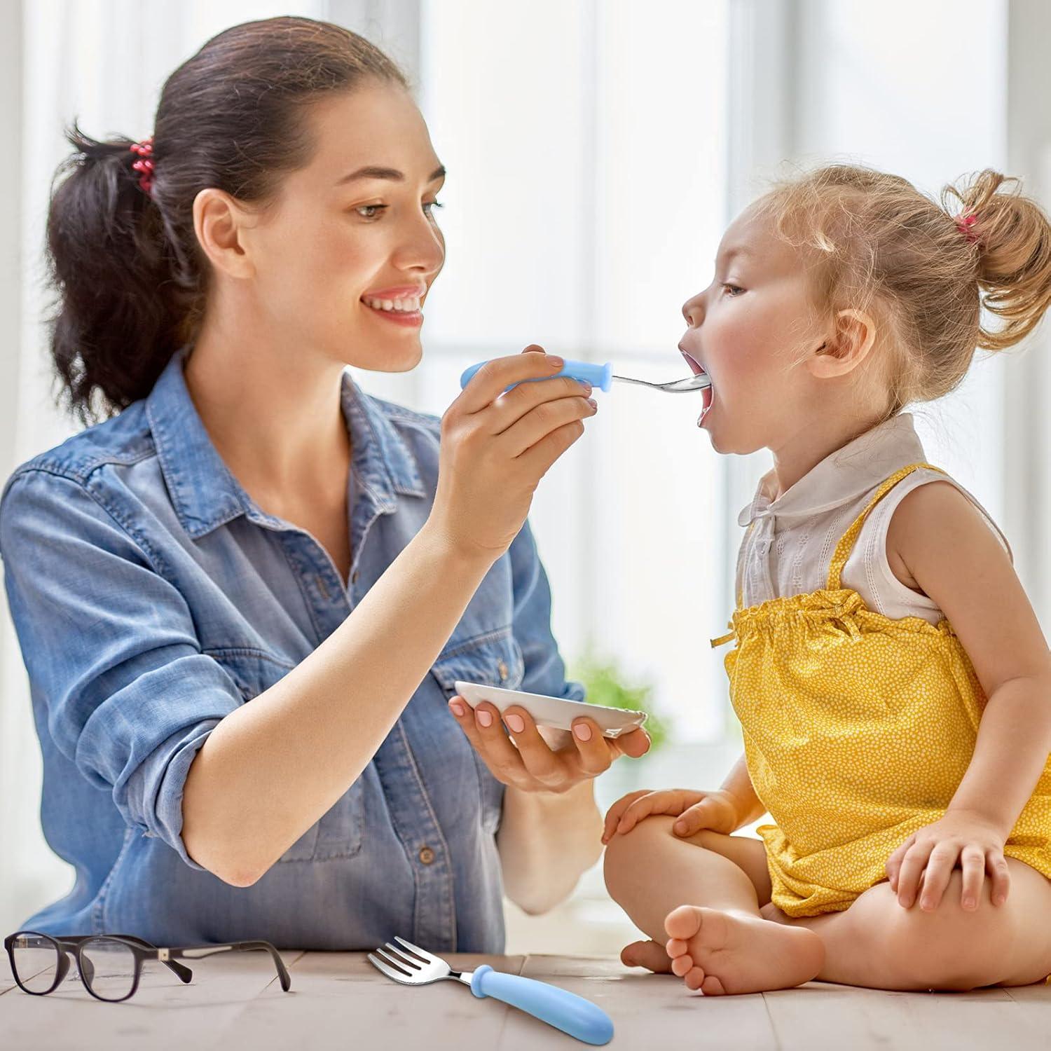 Set de Cubiertos para Niños Honeydak 24 Piezas Acero Inoxidable