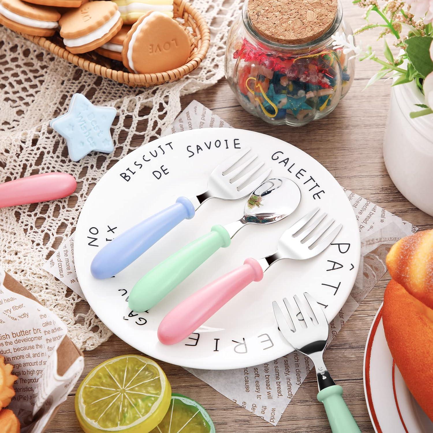 Set de Cubiertos para Niños Honeydak 24 Piezas Acero Inoxidable