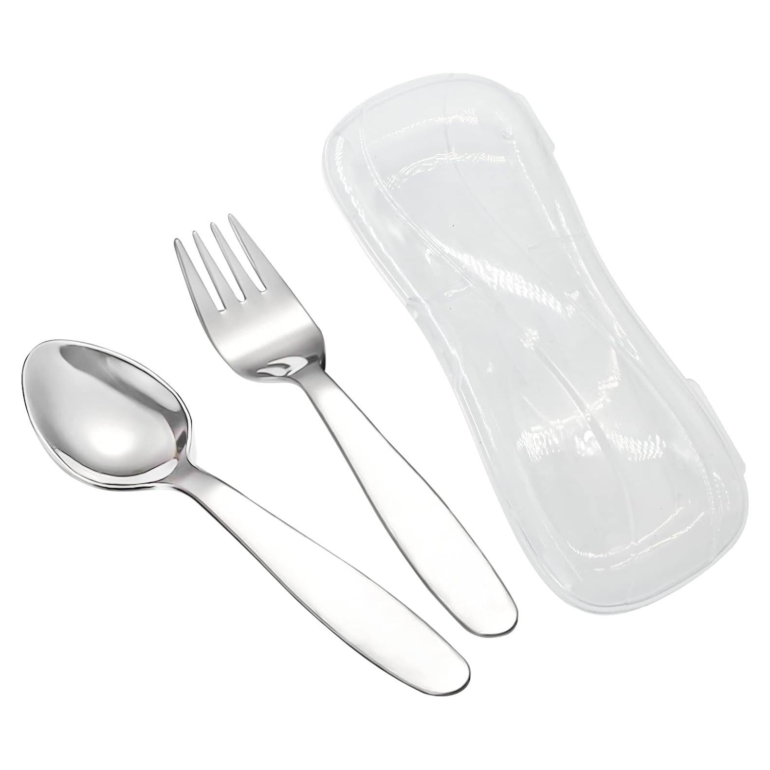 Set de Cubiertos para Niños VANRA 2 Piezas Acero Inoxidable