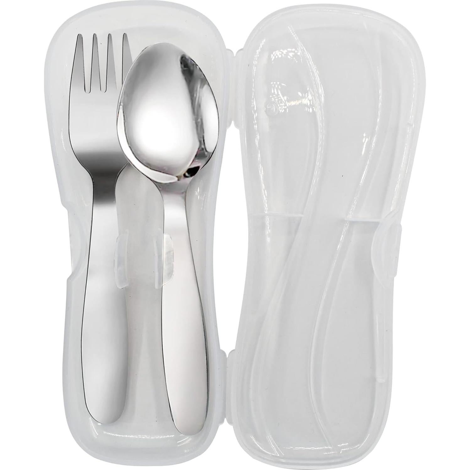 Set de Cubiertos para Niños VANRA 2 Piezas Acero Inoxidable