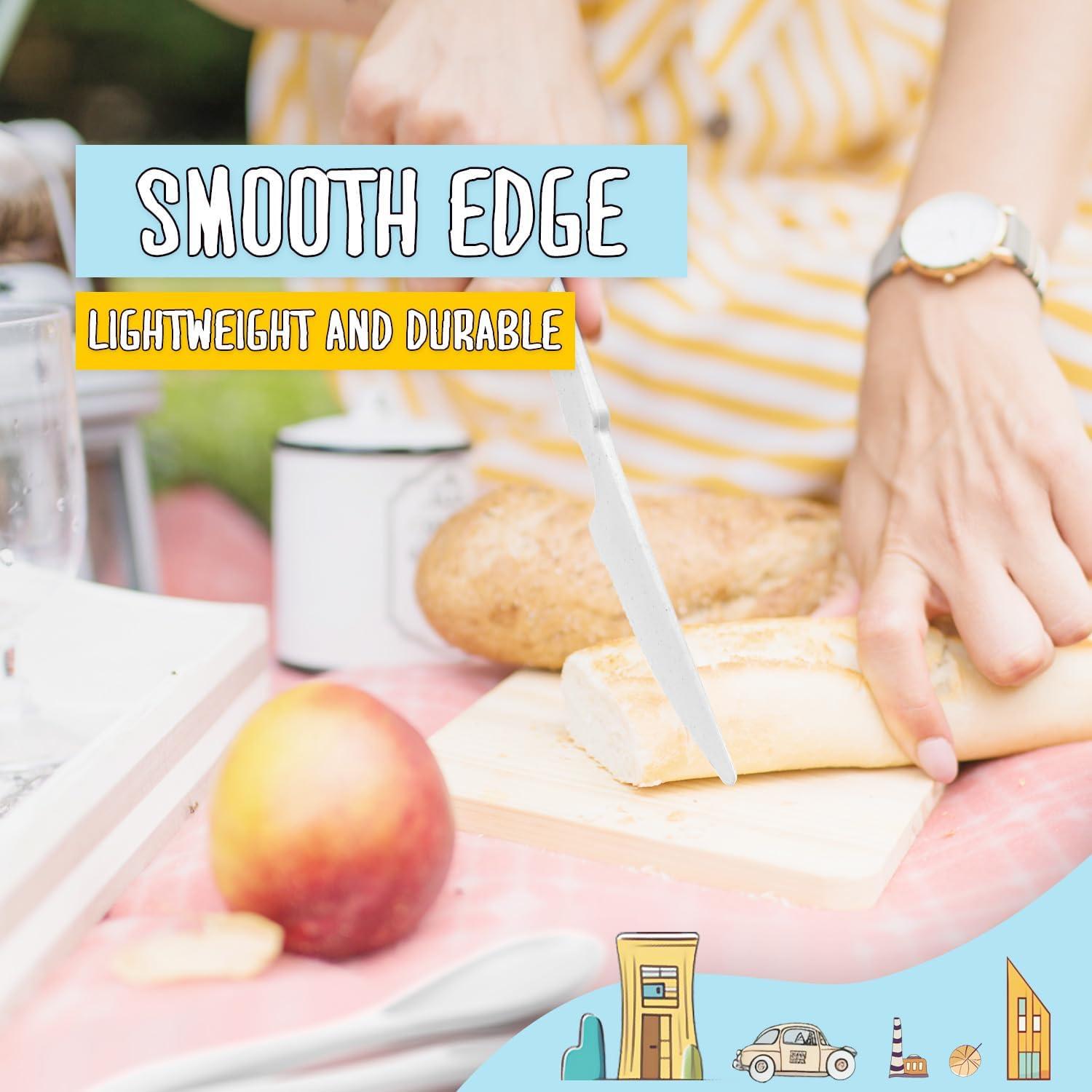 Juego de Utensilios de Plástico RayPard 60 Pcs para Niños