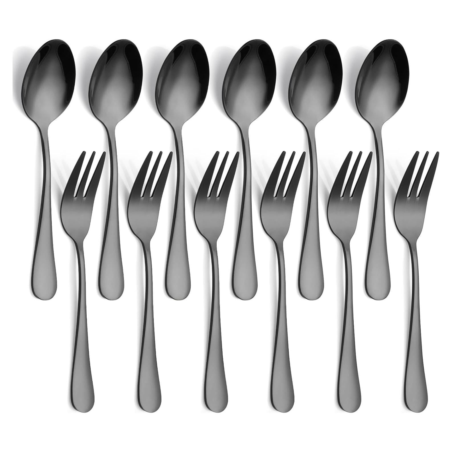 Juego de Cubiertos de Acero Inoxidable 12 Piezas Kitware