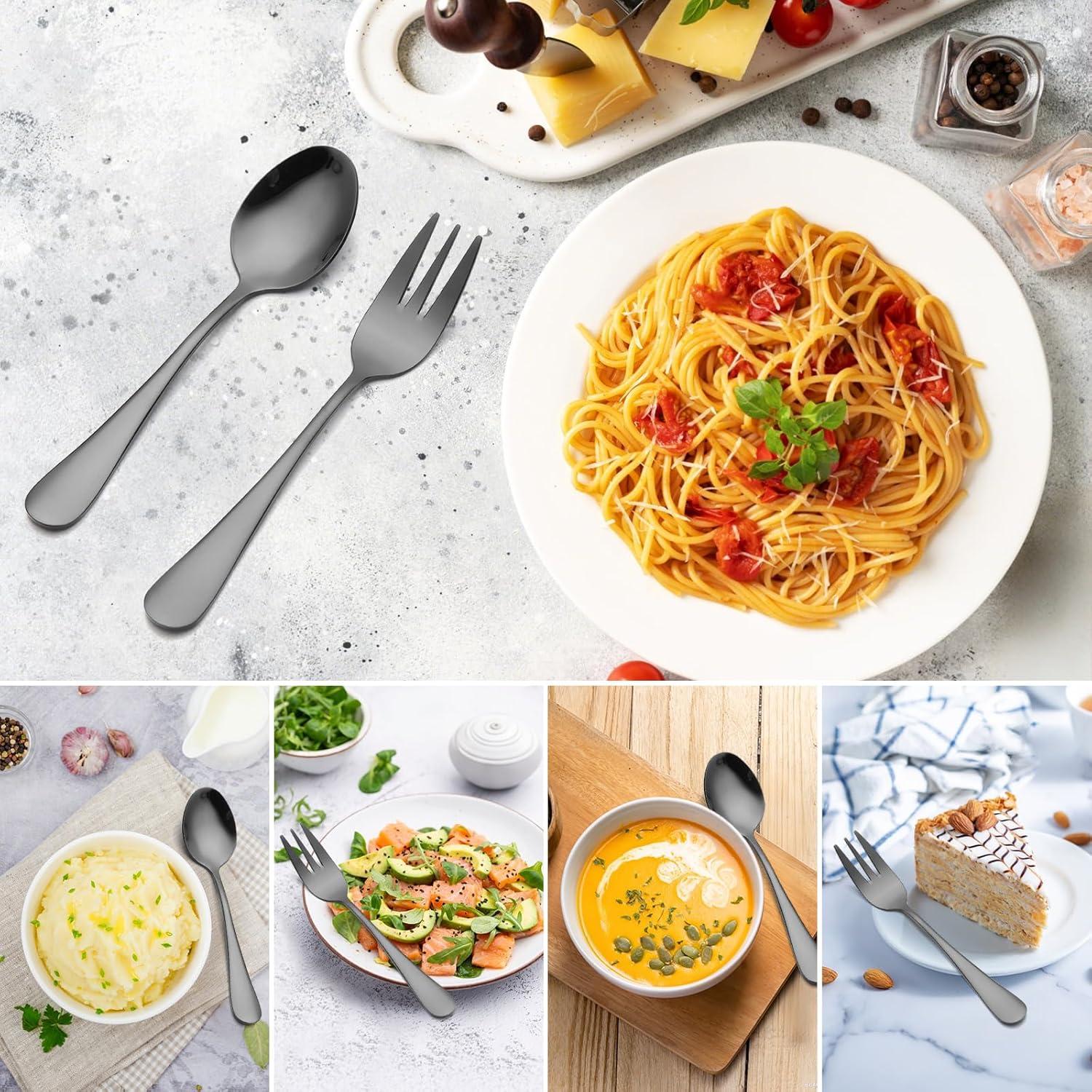 Juego de Cubiertos de Acero Inoxidable 12 Piezas Kitware