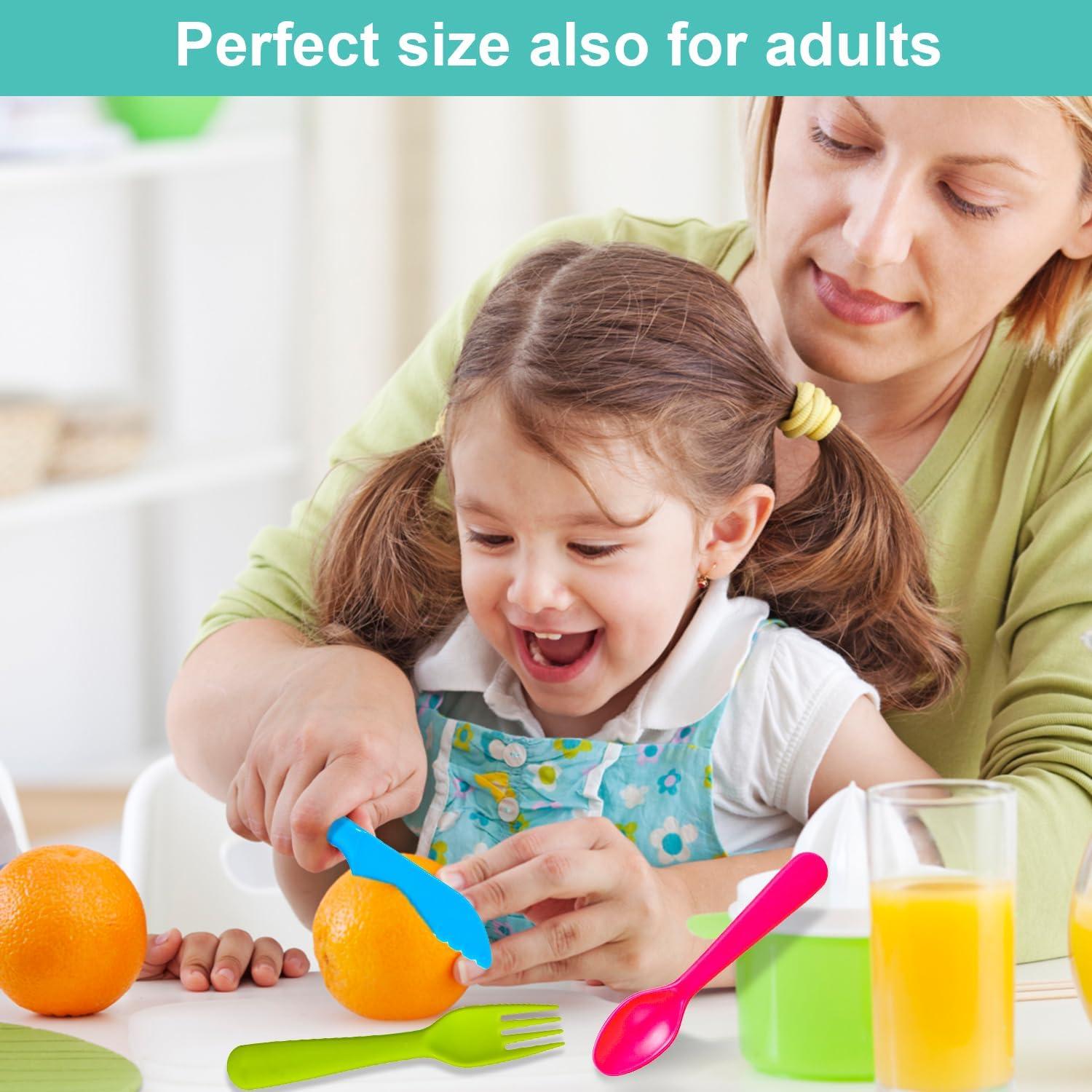 Set de Utensilios Plásticos Reutilizables Jawbush 20 Piezas