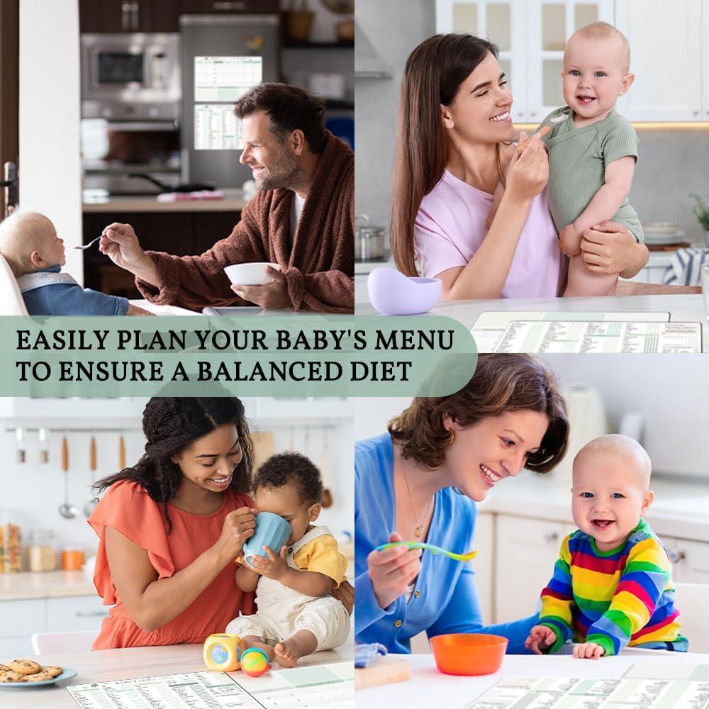 Planificador de Comidas para Bebés BIROYAL 30.48x20.32cm