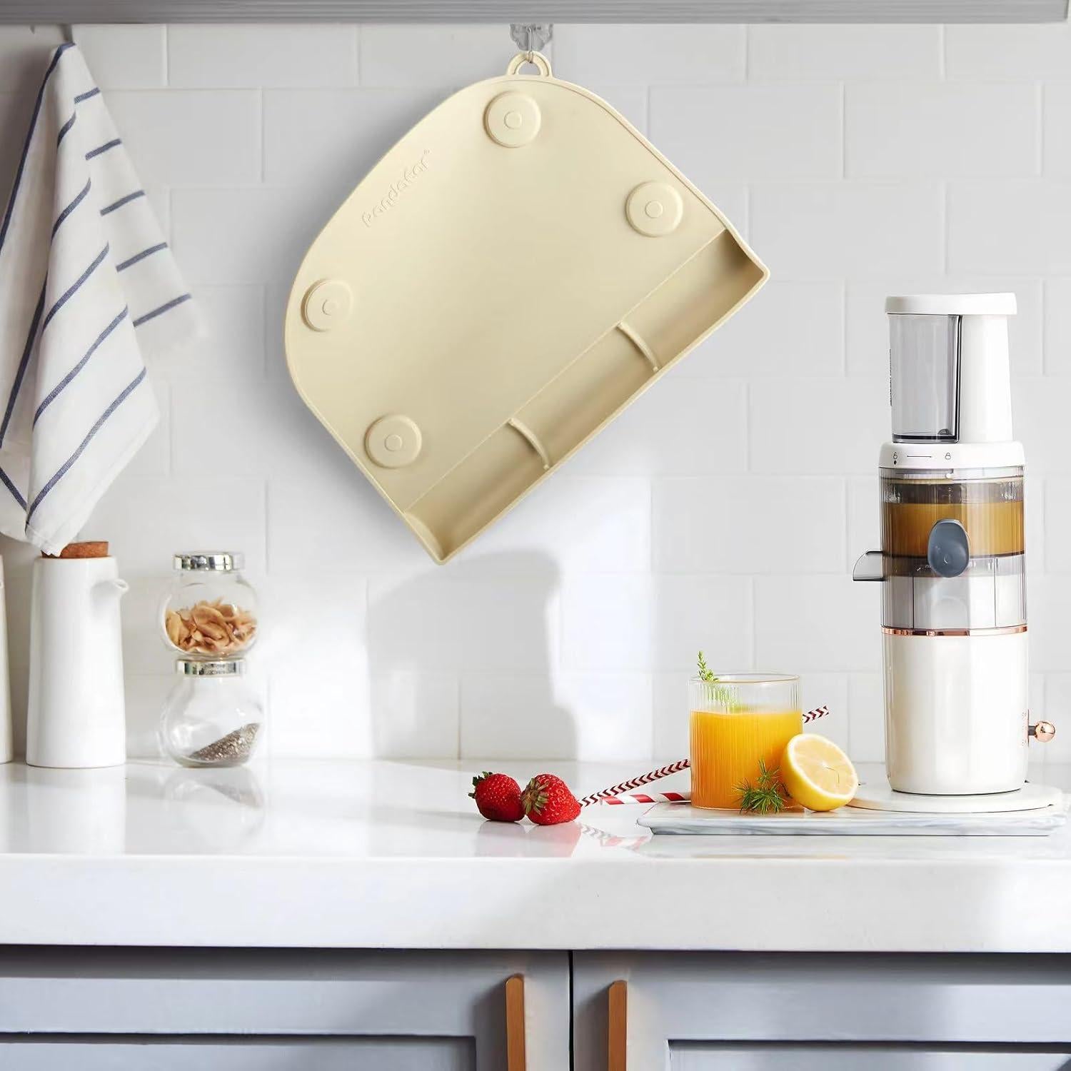 PandaEar 2 Tapetes de Silicona para Niños con Succión Rosa