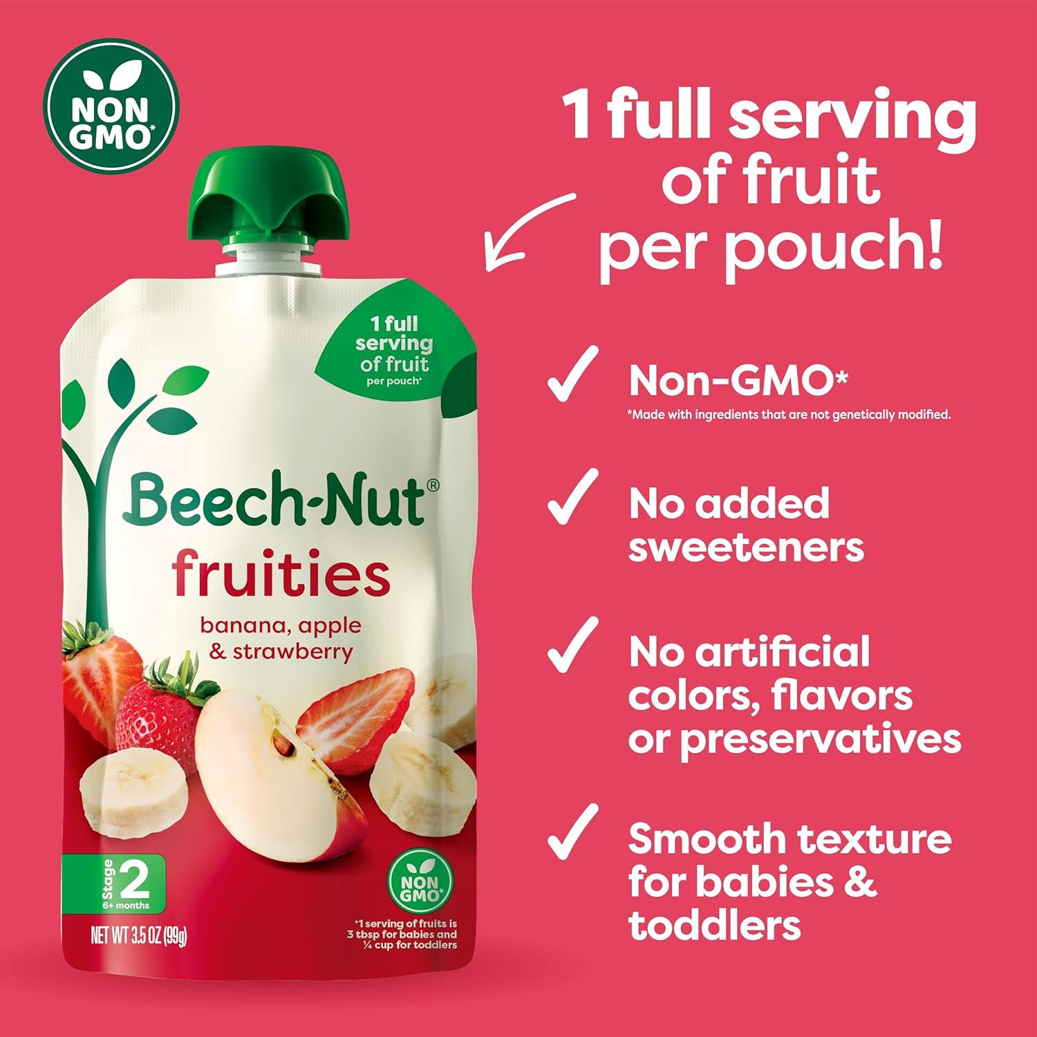 Pouches de Comida para Bebés Beech-Nut 12 Unidades 99.22 g