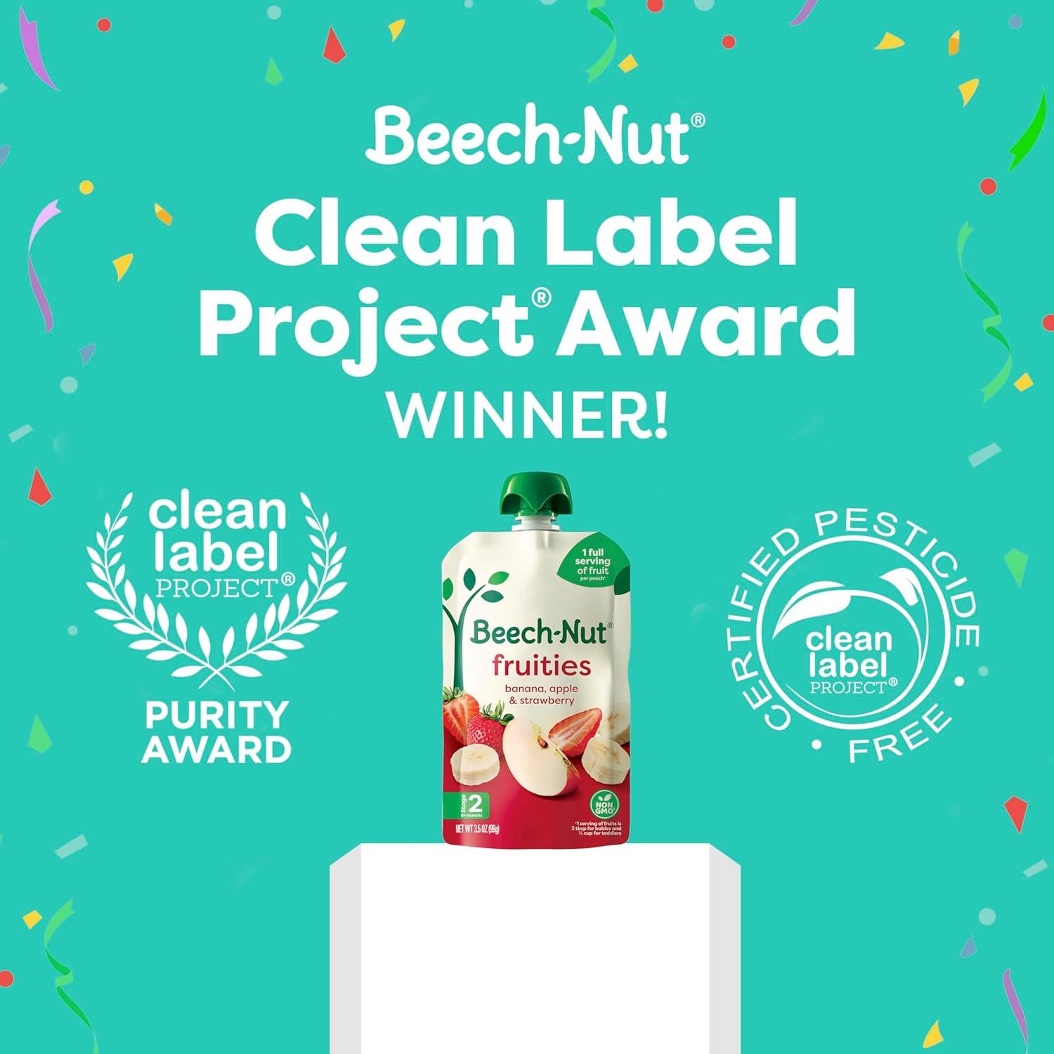 Pouches de Comida para Bebés Beech-Nut 12 Unidades 99.22 g