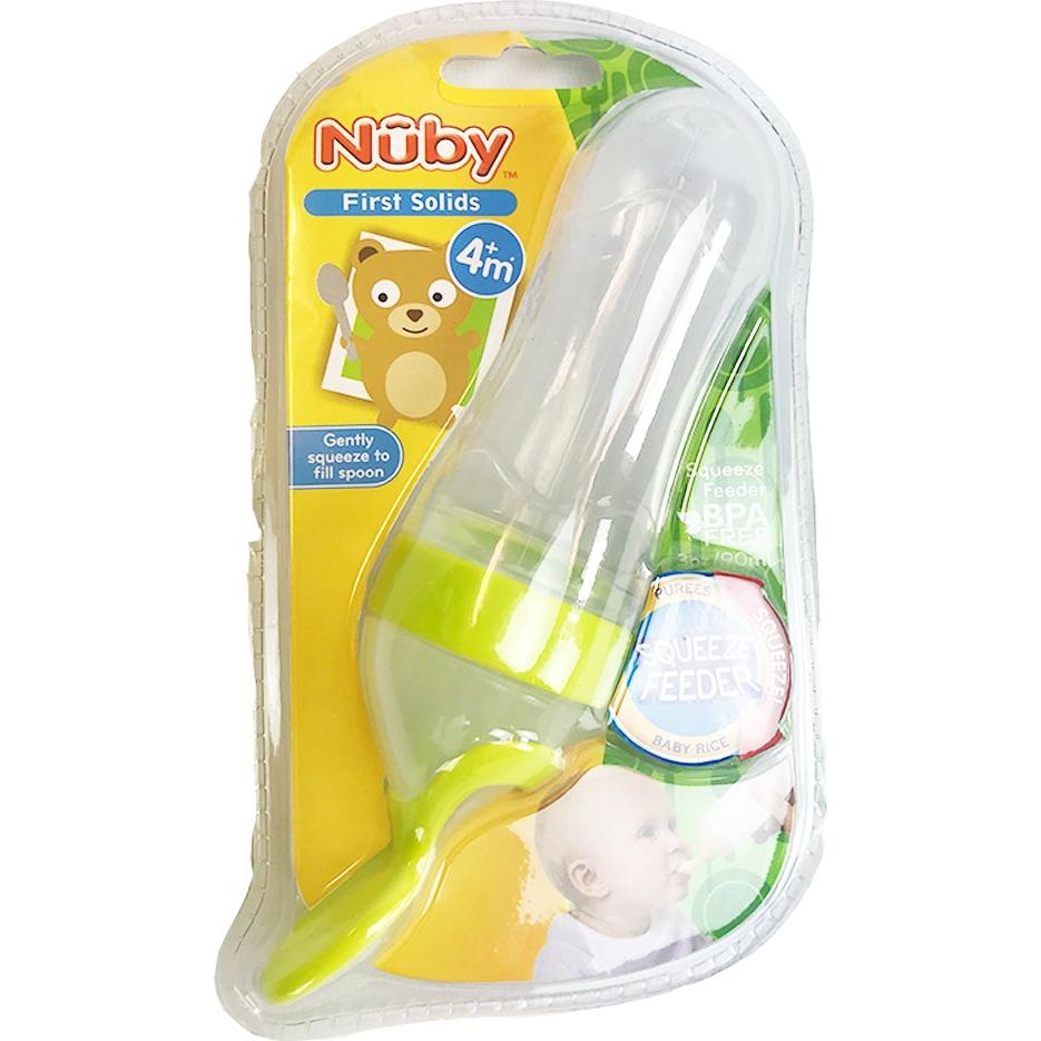 Alimentador de Silicona Nuby Natural Touch 90g 6+ Meses