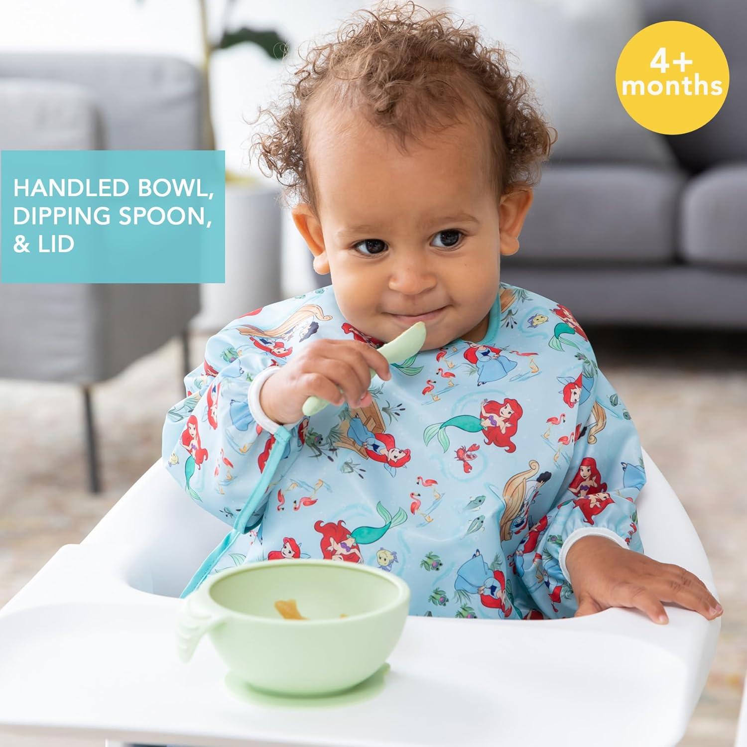 Set de Alimentación de Silicona Bumkins para Bebés - 3 Piezas