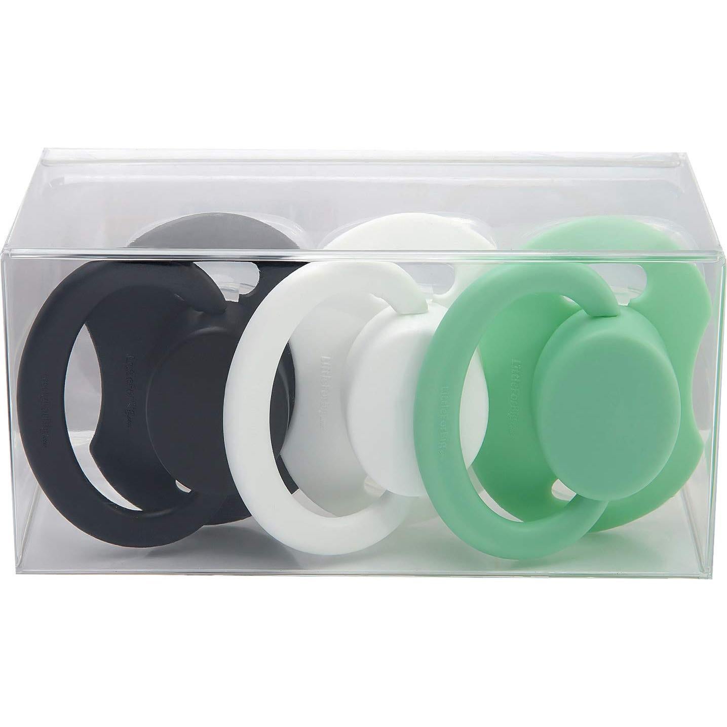 Chupete Grande LittleForBig Bigshield Generación II - 3 Piezas