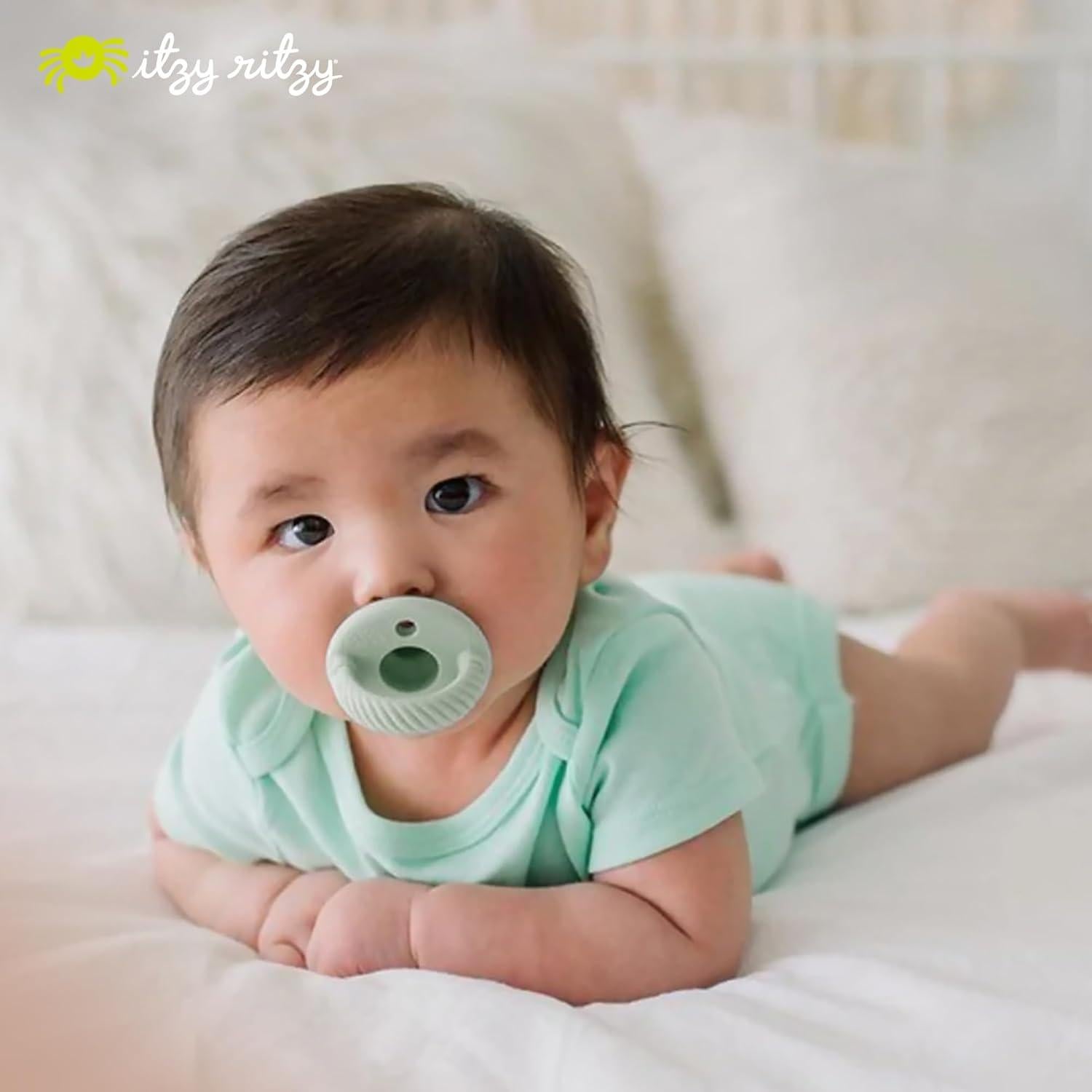 Chupetes de Silicona Itzy Ritzy para Recién Nacidos - Set de 2