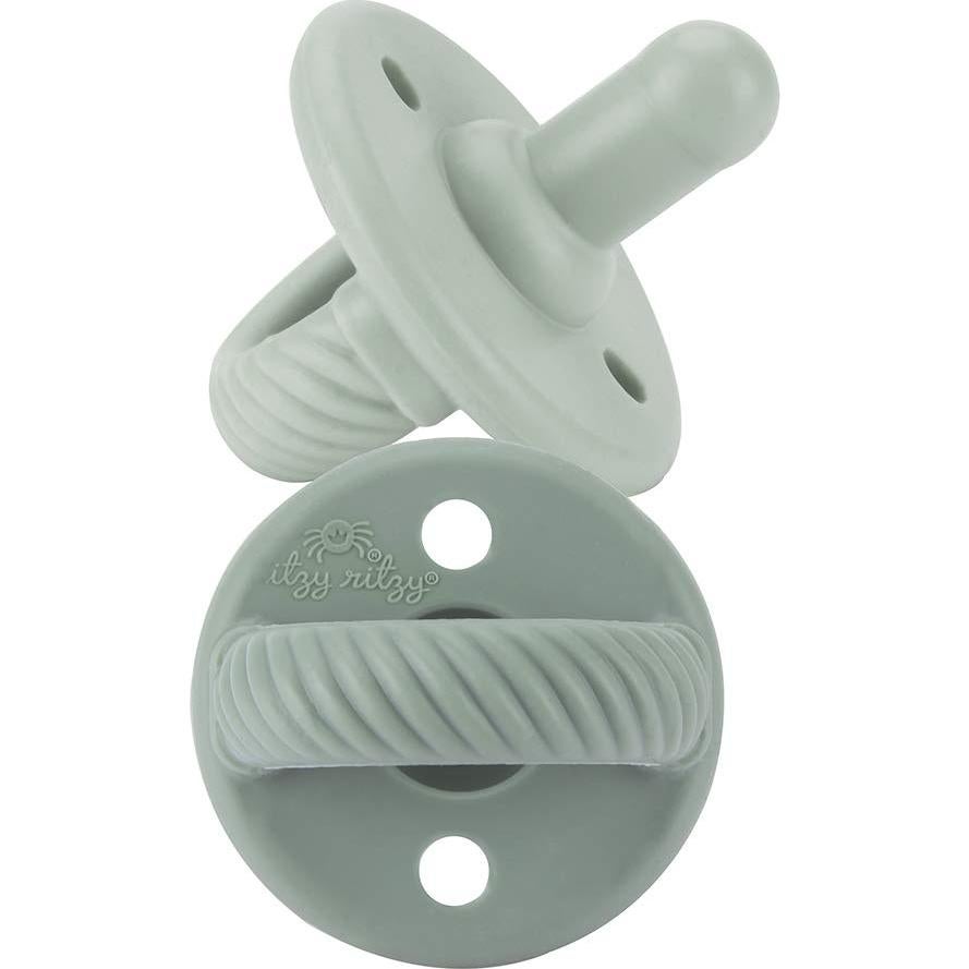 Chupetes de Silicona Itzy Ritzy para Recién Nacidos - Set de 2