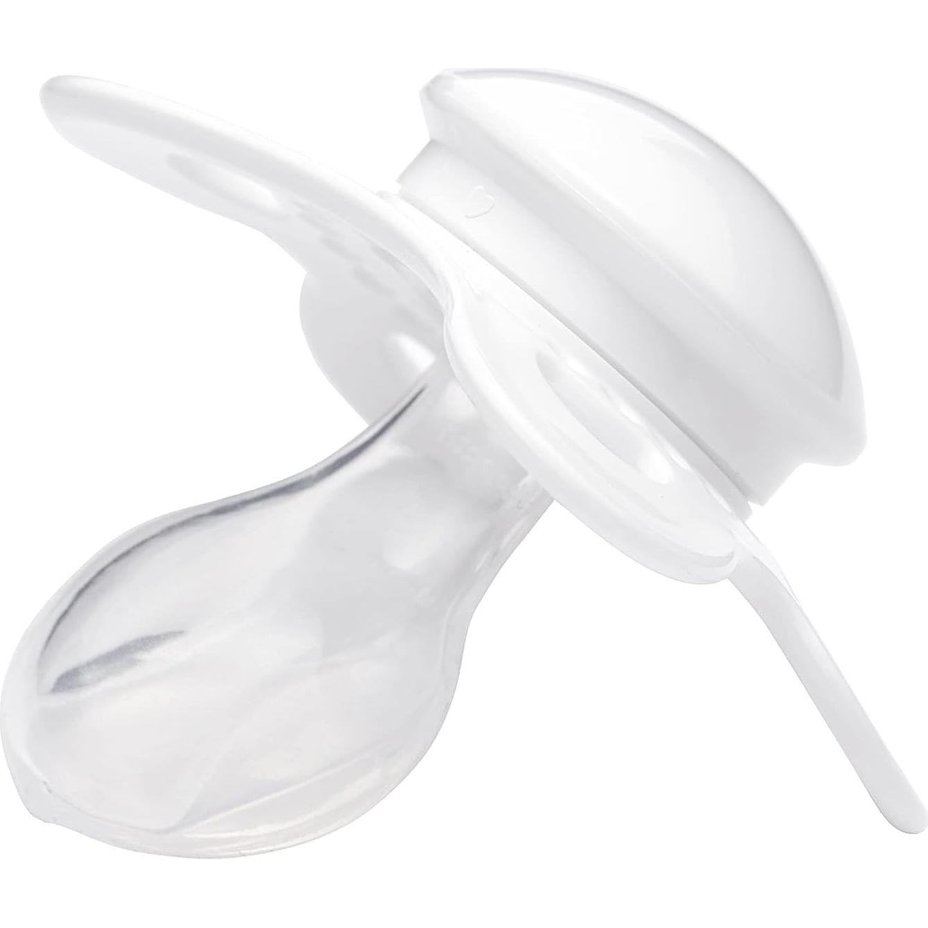 Chupete Grande LittleForBig Bigshield Generación 3 Blanco