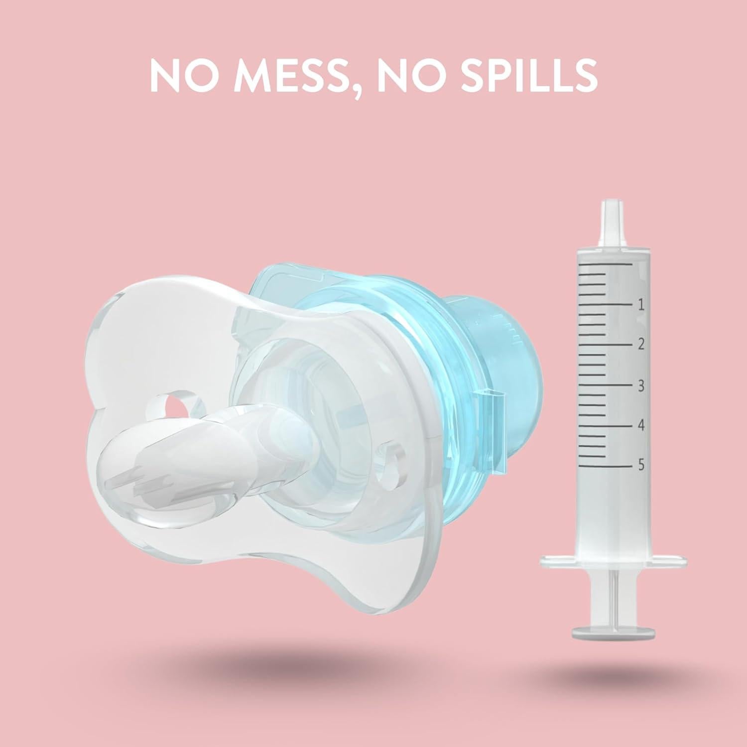 Dispensador de Medicina para Chupete Rumble Tuff - Dosis Precisa, Libre de BPA