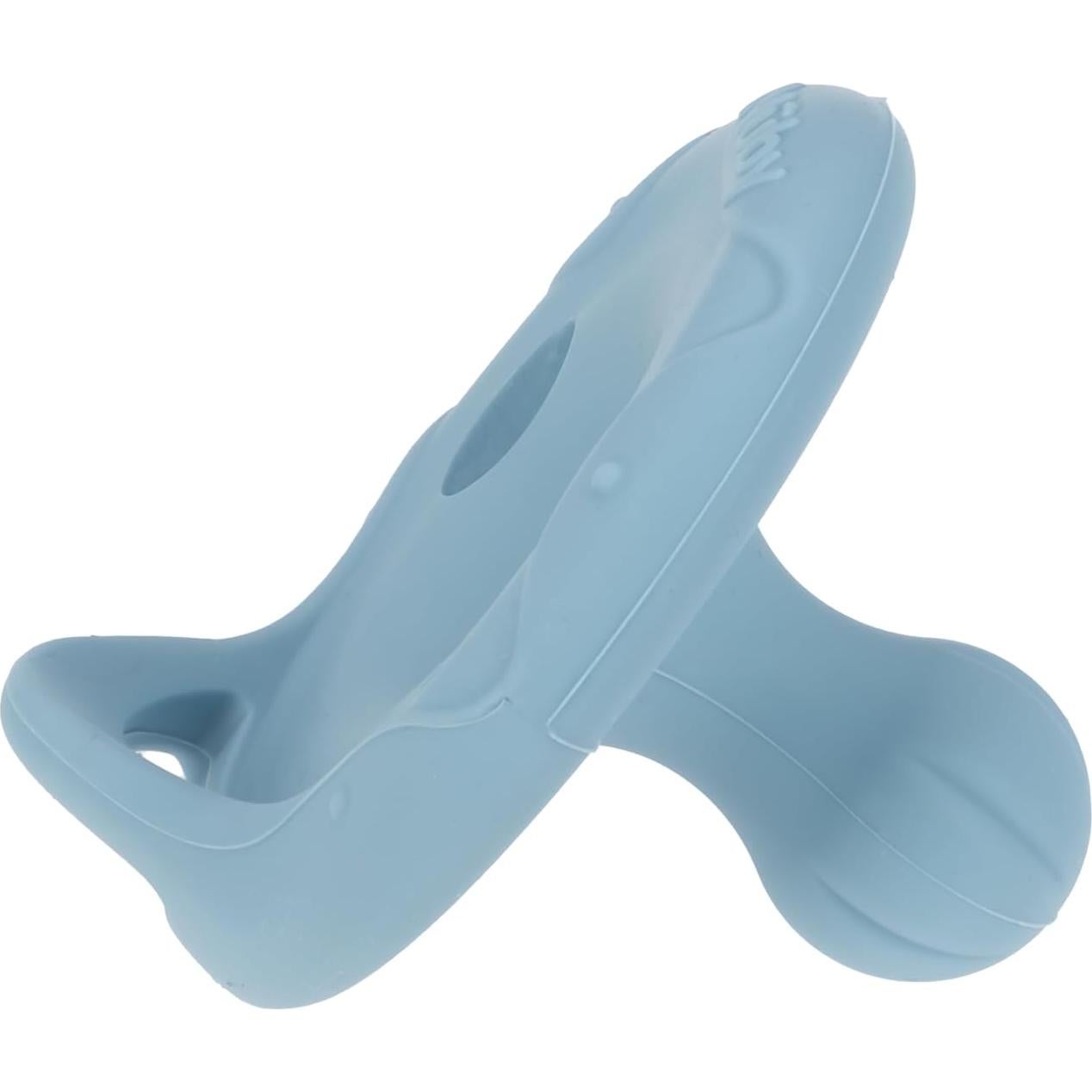 Chupetes Nuby 2 Piezas Silicona Cereza 0-6 Meses Rosa/Azul