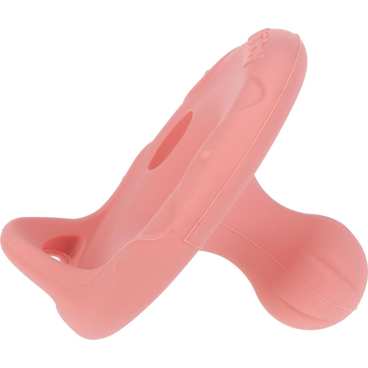 Chupetes Nuby 2 Piezas Silicona Cereza 0-6 Meses Rosa/Azul