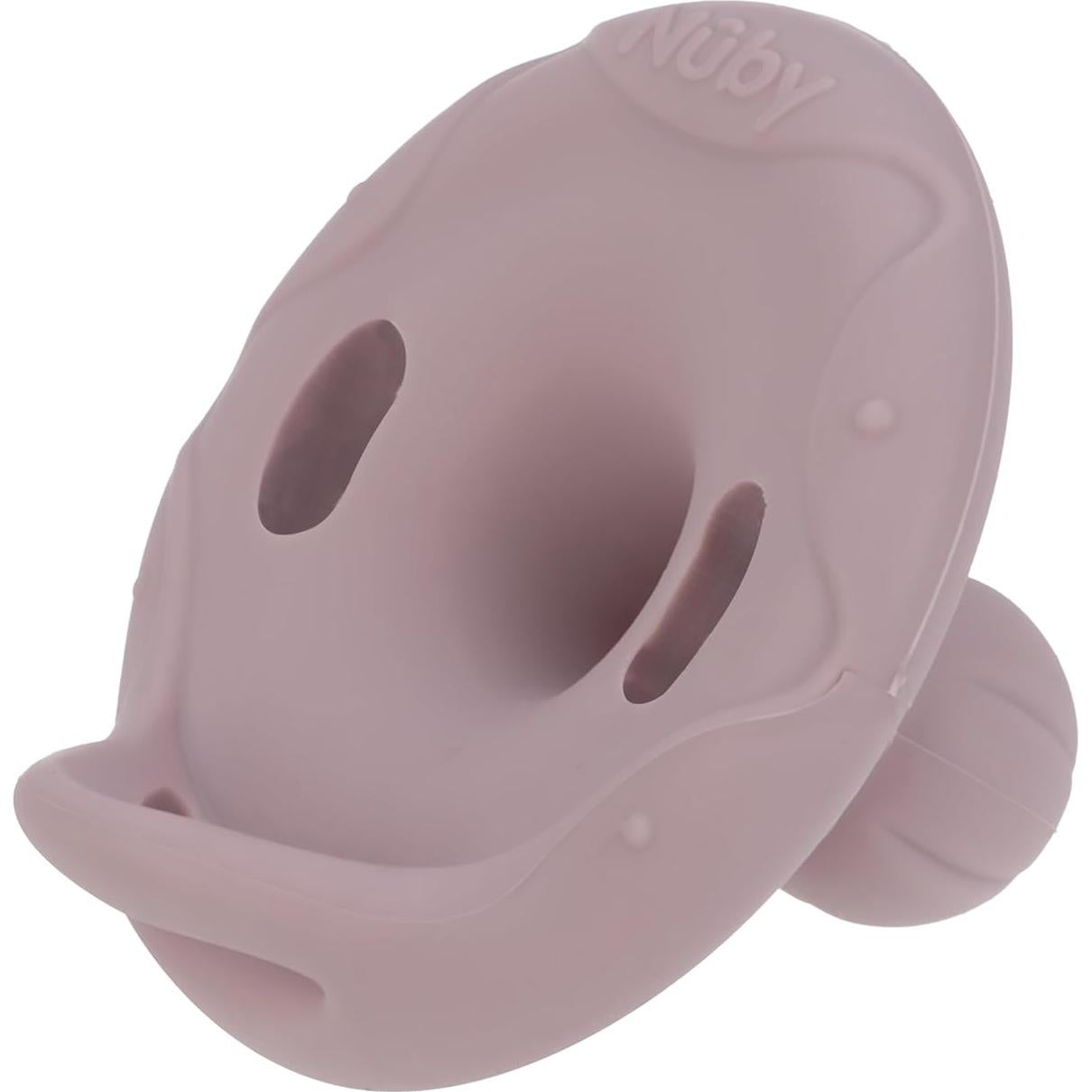 Chupetes Nuby 2 Piezas Silicona Cereza 0-6 Meses Rosa/Azul