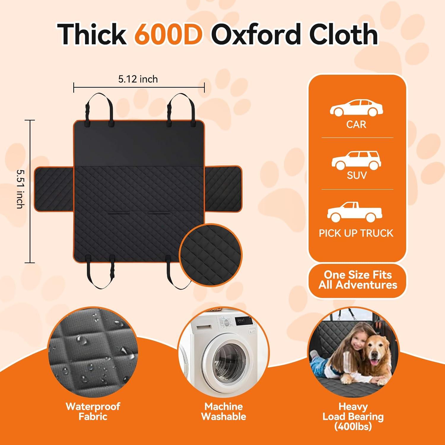 Hamaca Impermeable para Perros TailGurus TG2058 - Ajuste Universal