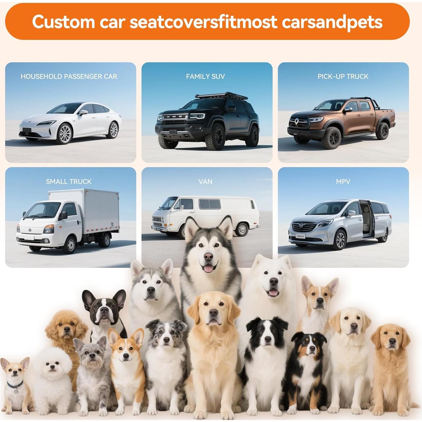 Hamaca Impermeable para Perros TailGurus TG2058 - Ajuste Universal