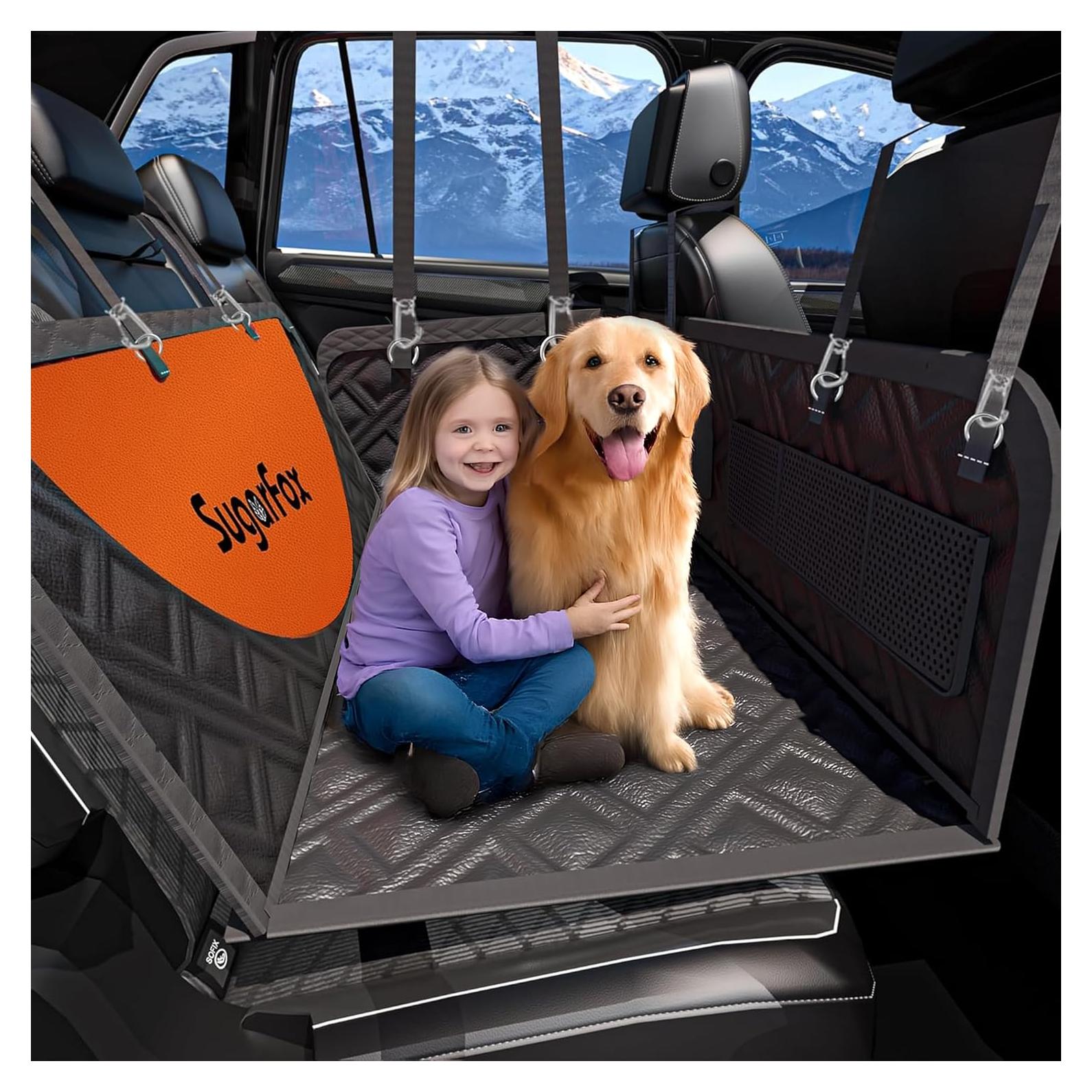 Funda de Asiento para Perros SugarFox - Impermeable y Resistente