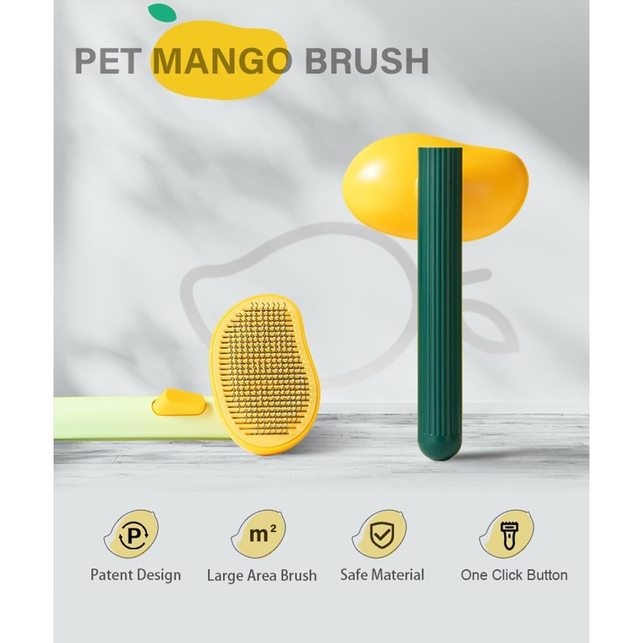 Cepillo Slicker Autolimpiante Awpland para Perros y Gatos