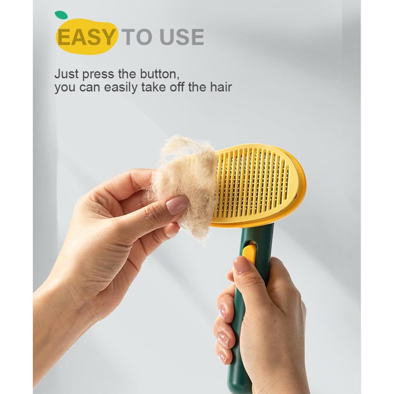 Cepillo Slicker Autolimpiante Awpland para Perros y Gatos