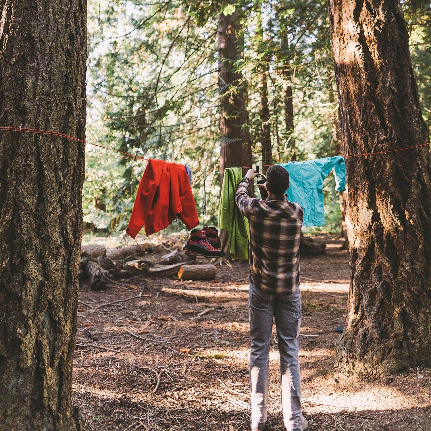 Cuerda Paracord 550 GEAR AID 9,14 m Nylon Naranja