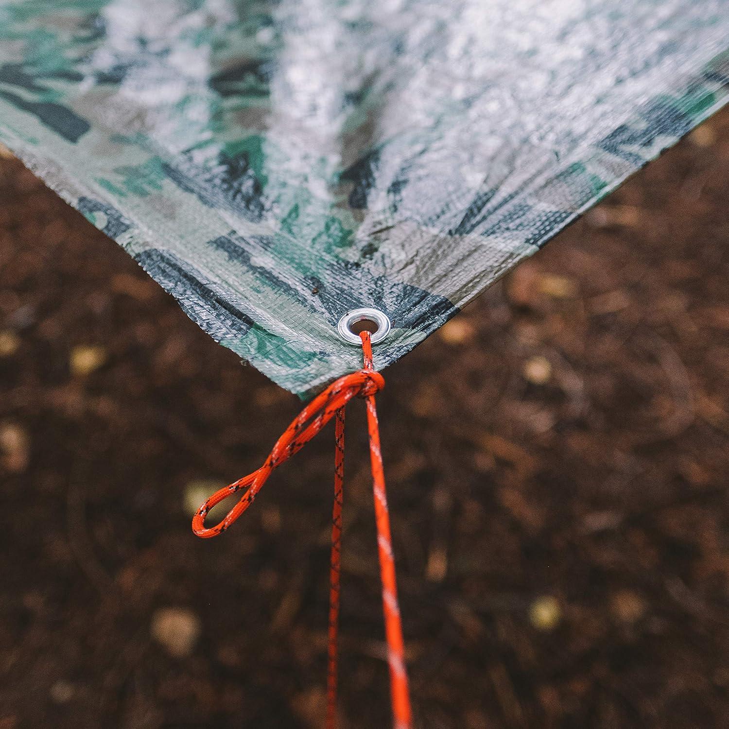 Cuerda Paracord 550 GEAR AID 9,14 m Nylon Naranja