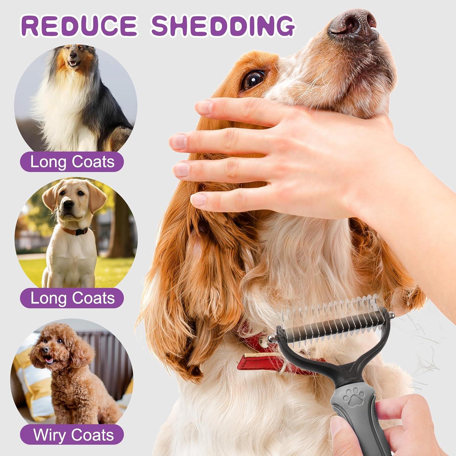 Cepillo y Peine para Mascotas Cornnpet - Aseo Efectivo Negro