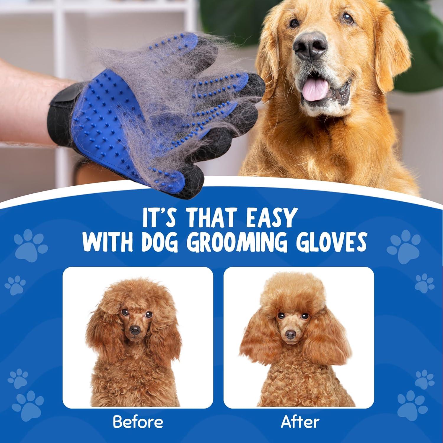 Kit de Aseo para Mascotas Critter Comfort - Champú 240ml, Cepillo y Guante