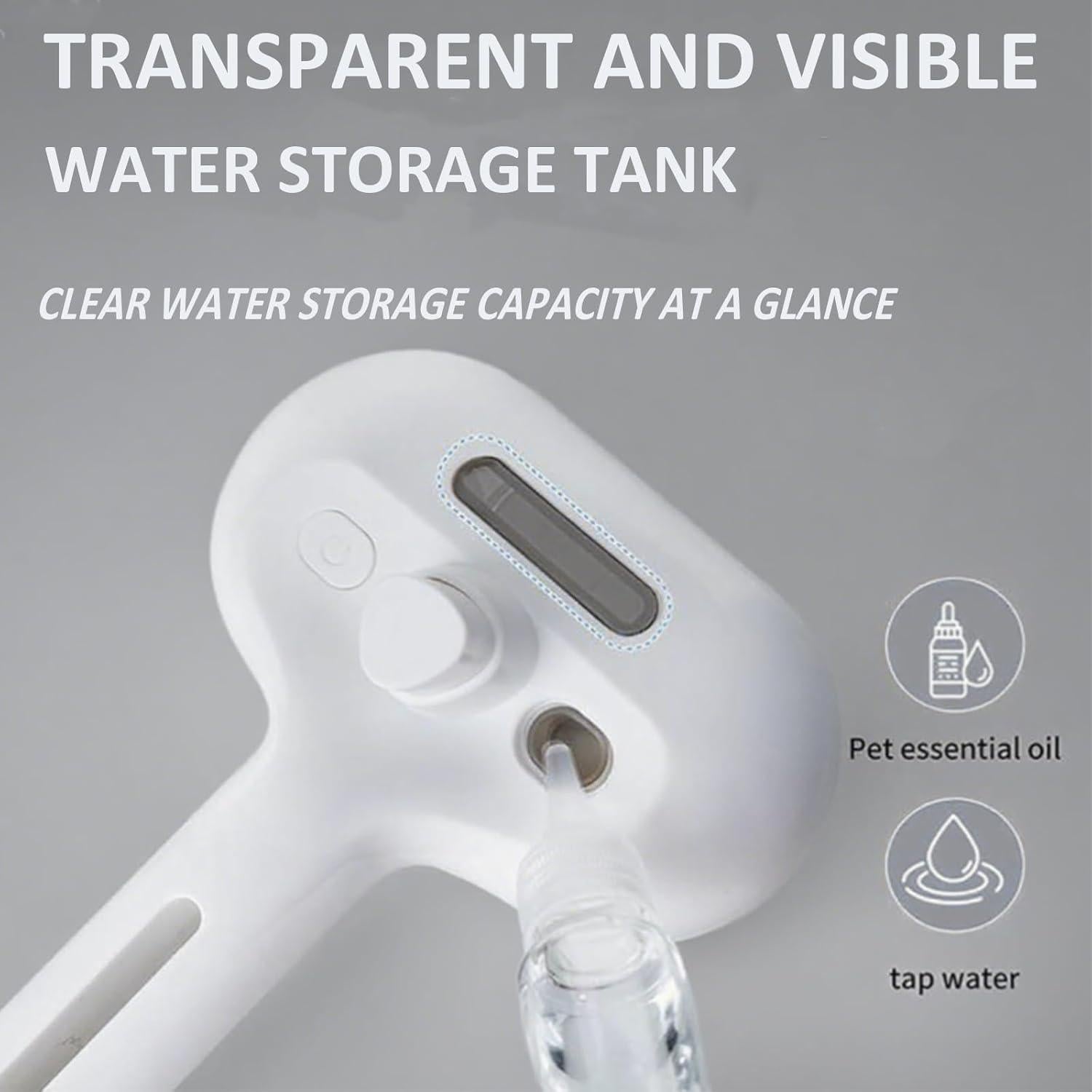 Cepillo de Ducha ReNu 3 en 1 para Perros y Gatos - Autolimpiante