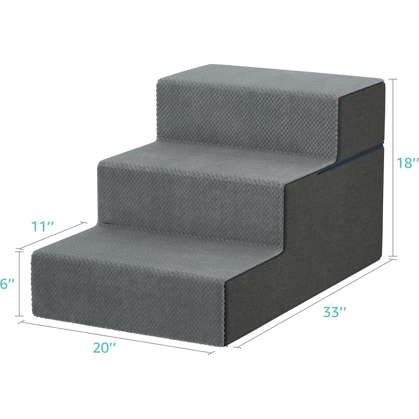Escalera para Perros Grandes YENING 3 Escalones 83.8x50.8x45.7cm