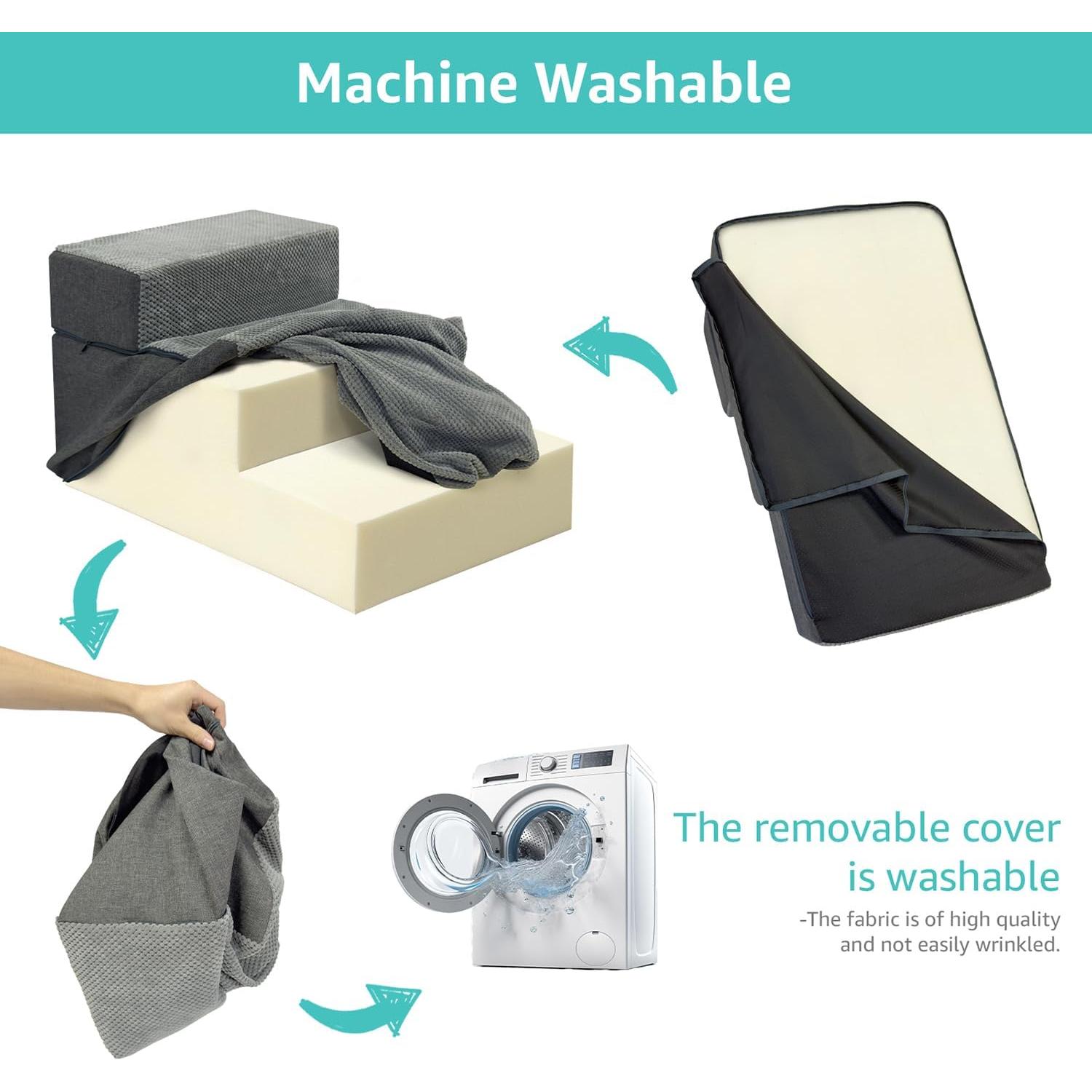 Escalera para Perros Grandes YENING 3 Escalones 83.8x50.8x45.7cm